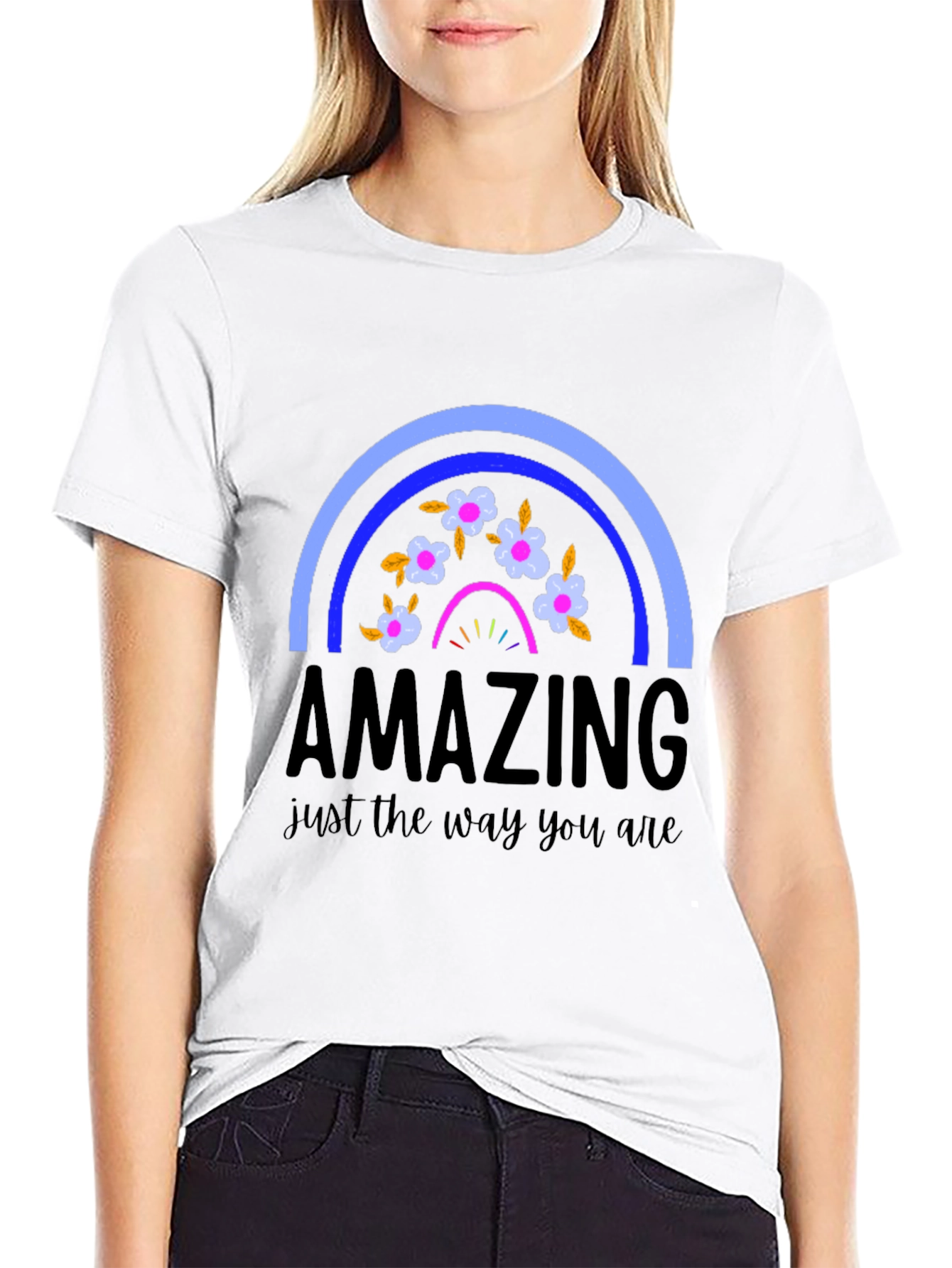 Amazing Rainbow Graphic T-Shirt