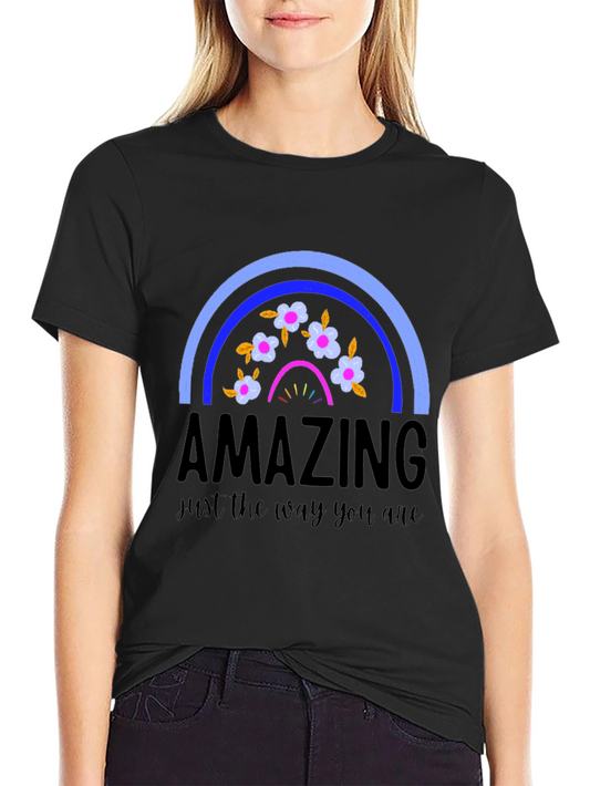 Amazing Rainbow Graphic T-Shirt