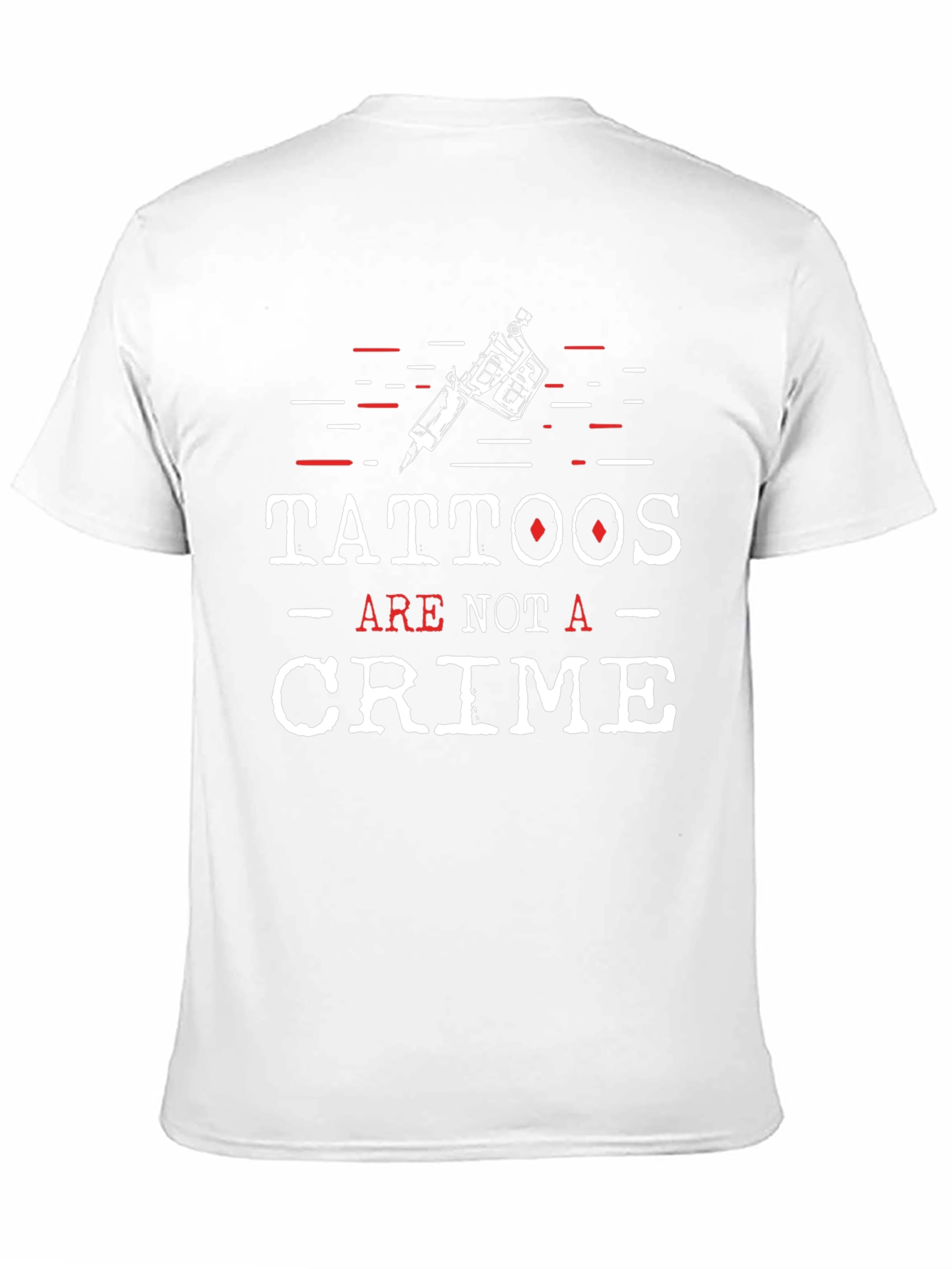 Tattoos Are Not A Crime Graphic T-Shirt