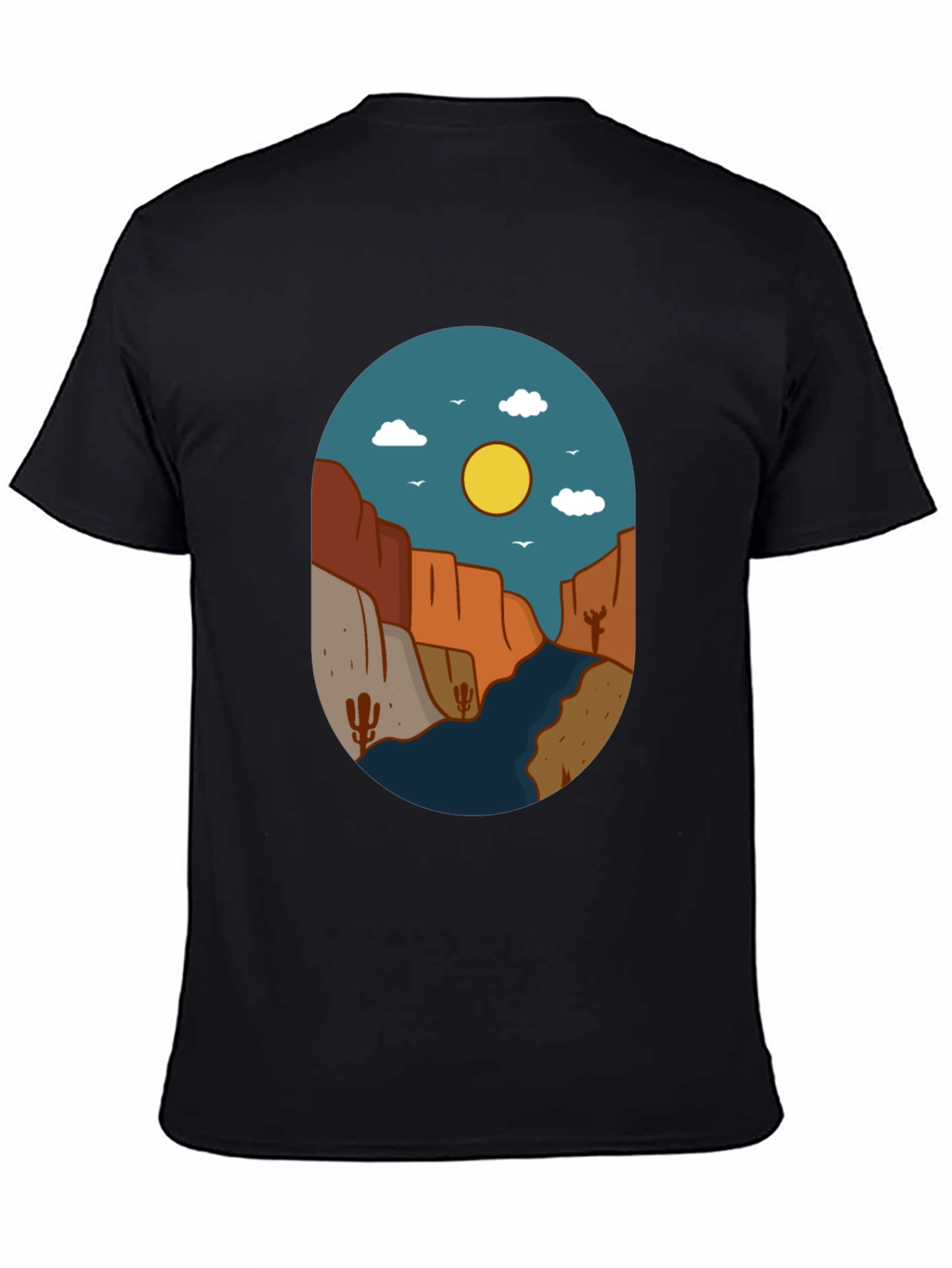 Desert Canyon Graphic Tee - Nature Inspired Design