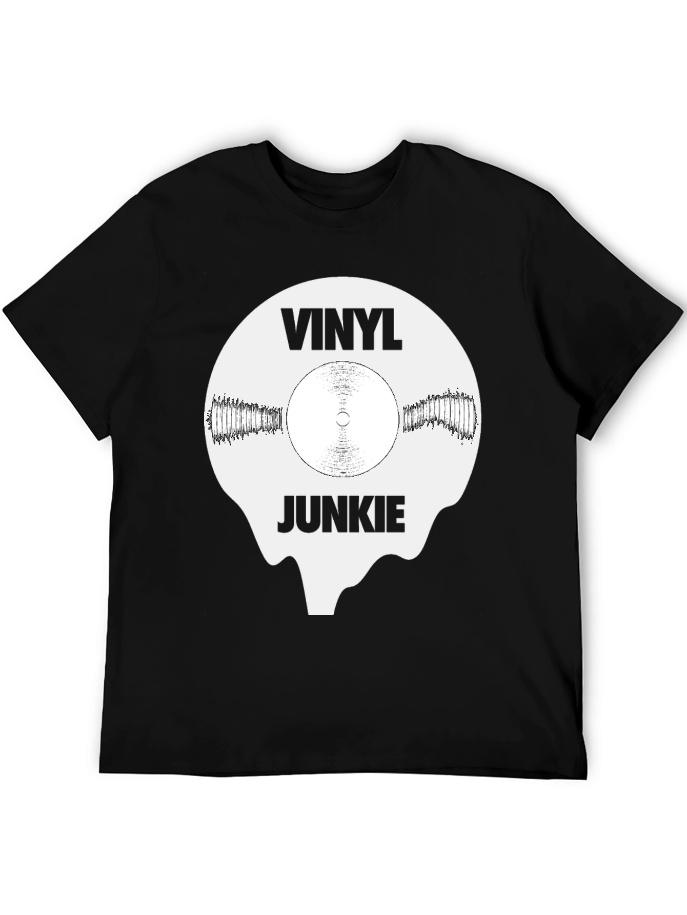 Vinyl Junkie Graphic T-Shirt