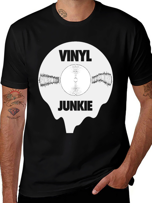 Vinyl Junkie Graphic T-Shirt