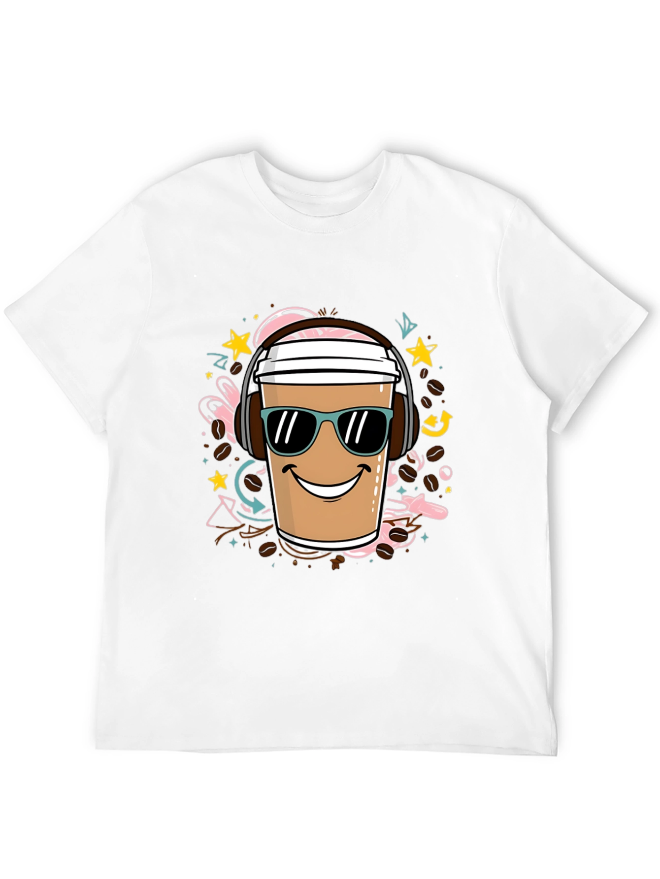Cool Coffee Cup T-Shirt - Stylish & Fun