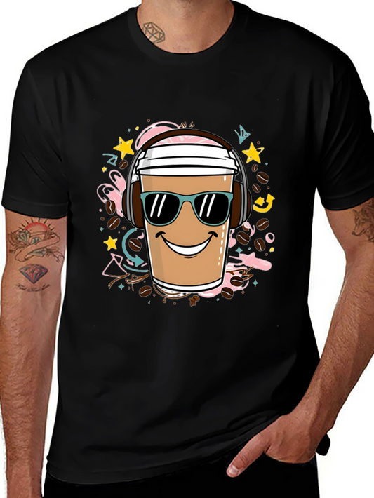 Cool Coffee Cup T-Shirt - Stylish & Fun