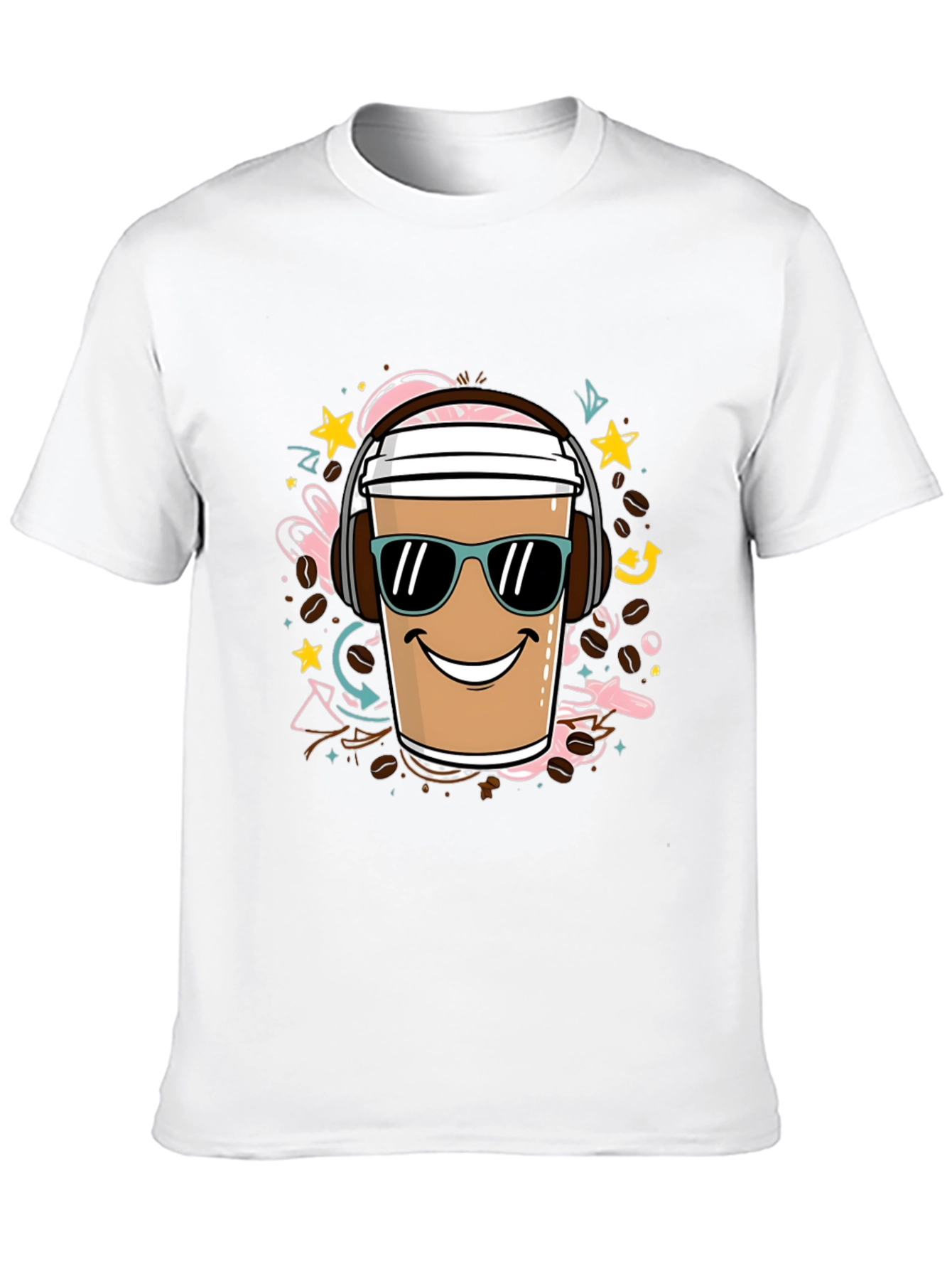 Cool Coffee Cup T-Shirt - Stylish & Fun