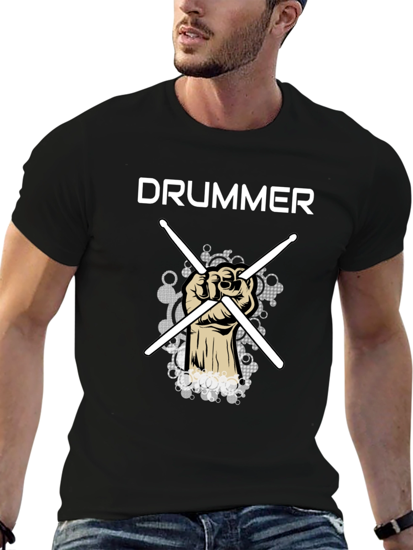 Drummer T-Shirt - Drum Sticks Graphic Tee