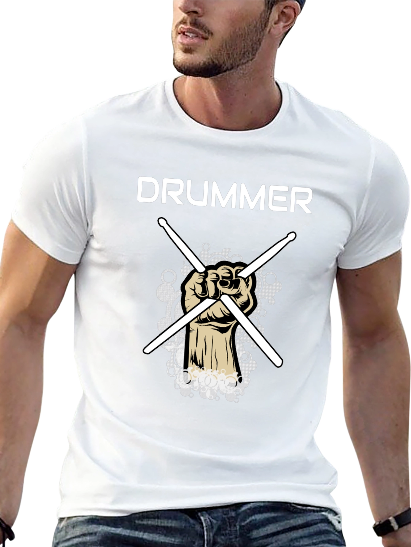 Drummer T-Shirt - Drum Sticks Graphic Tee