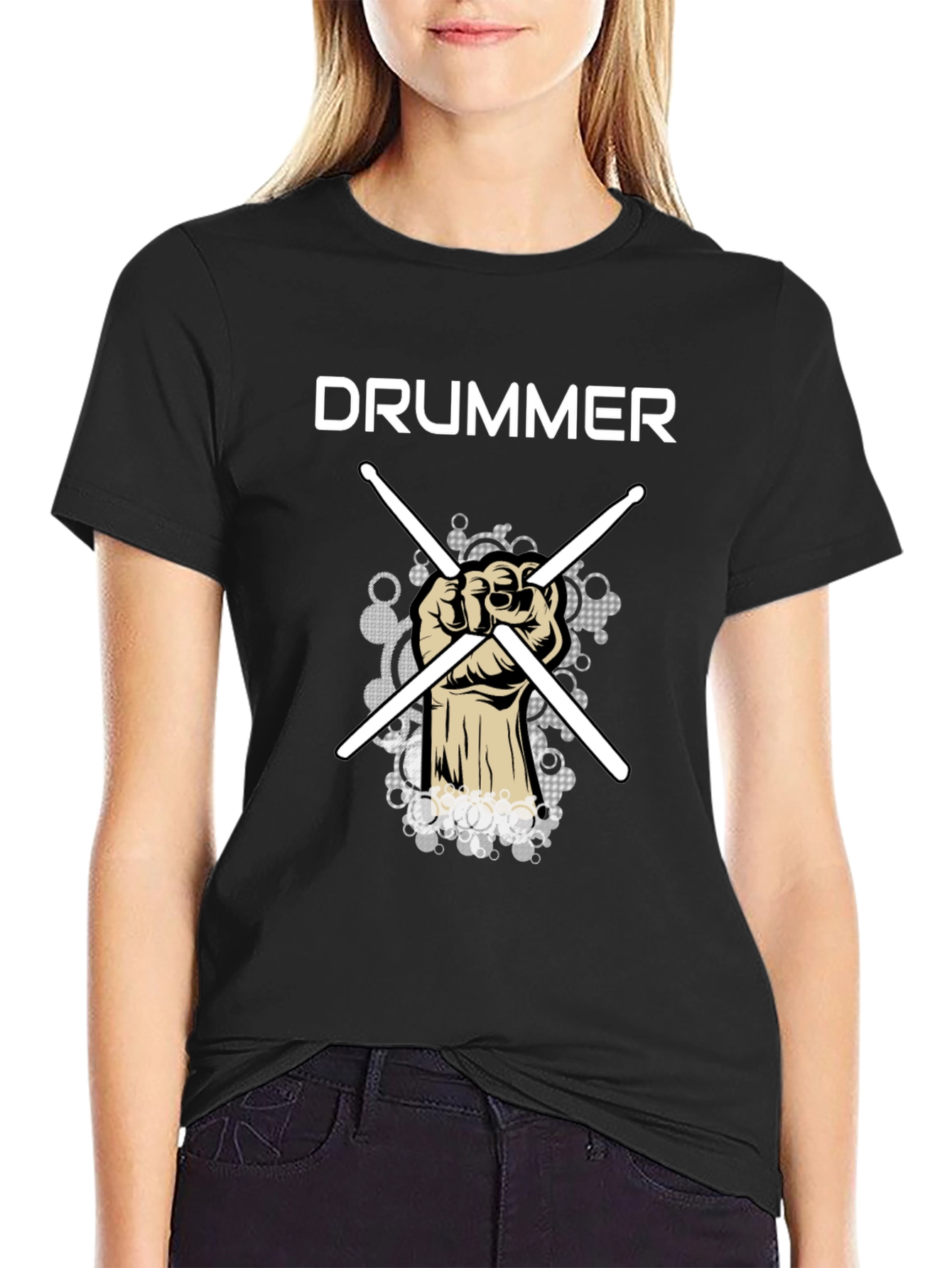 Drummer T-Shirt - Drum Sticks Graphic Tee