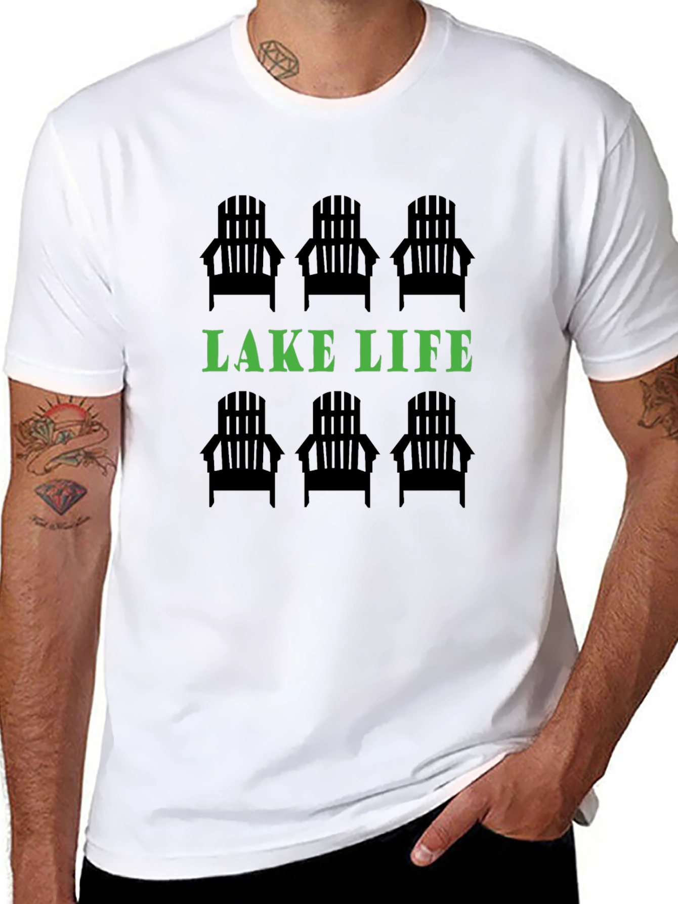 Lake Life Graphic Tee - Relax in Style