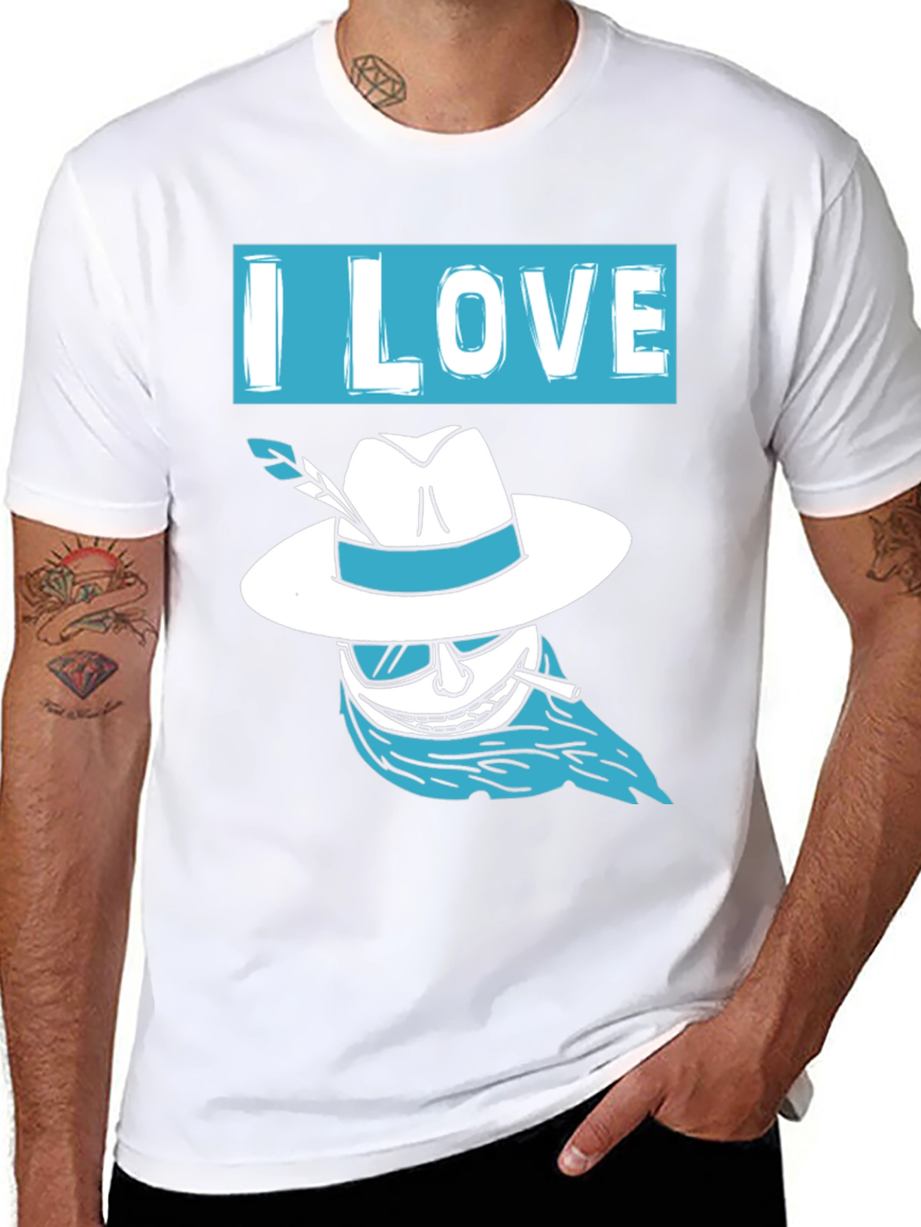I Love Bavarian T-Shirt Oktoberfest Beer Drinking