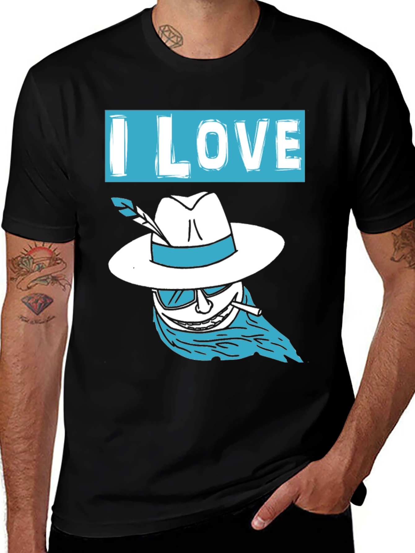 I Love Bavarian T-Shirt Oktoberfest Beer Drinking