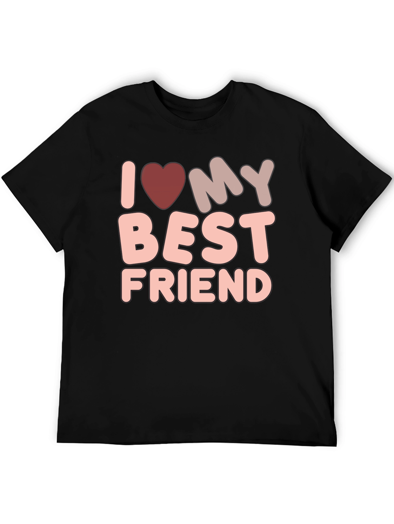 I Love My Best Friend Graphic Tee - Unisex