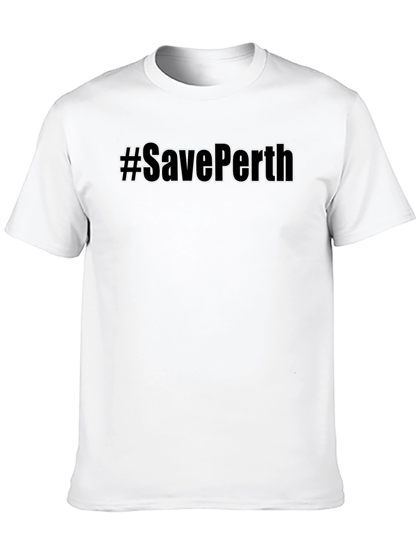 Save Perth Black T-Shirt