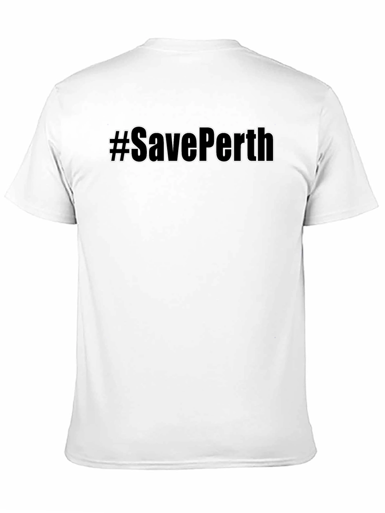 Save Perth Black T-Shirt