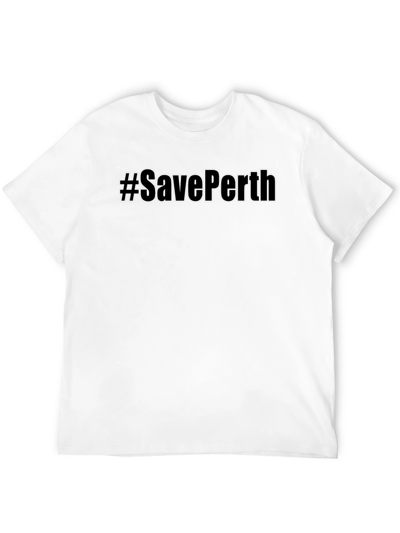Save Perth Black T-Shirt