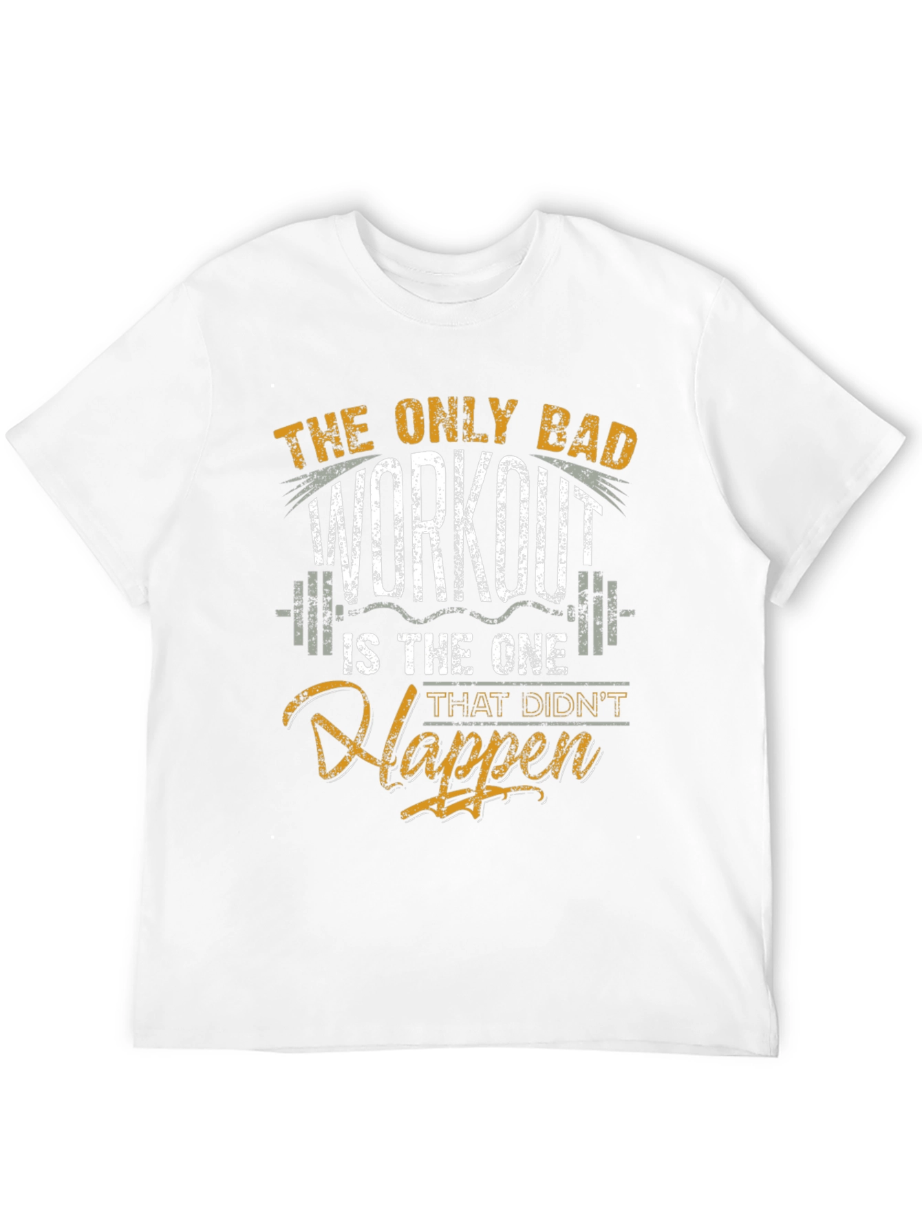 Workout Motivation Black T-Shirt