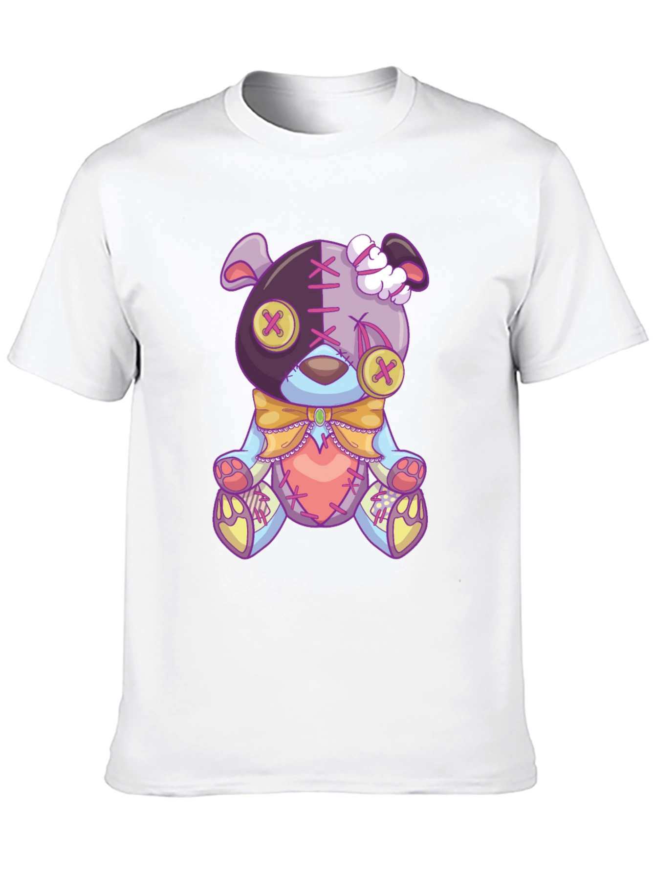 Creepy Cute Teddy Bear Graphic Tee