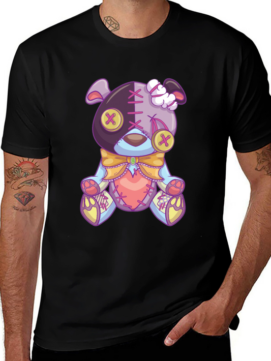 Creepy Cute Teddy Bear Graphic Tee