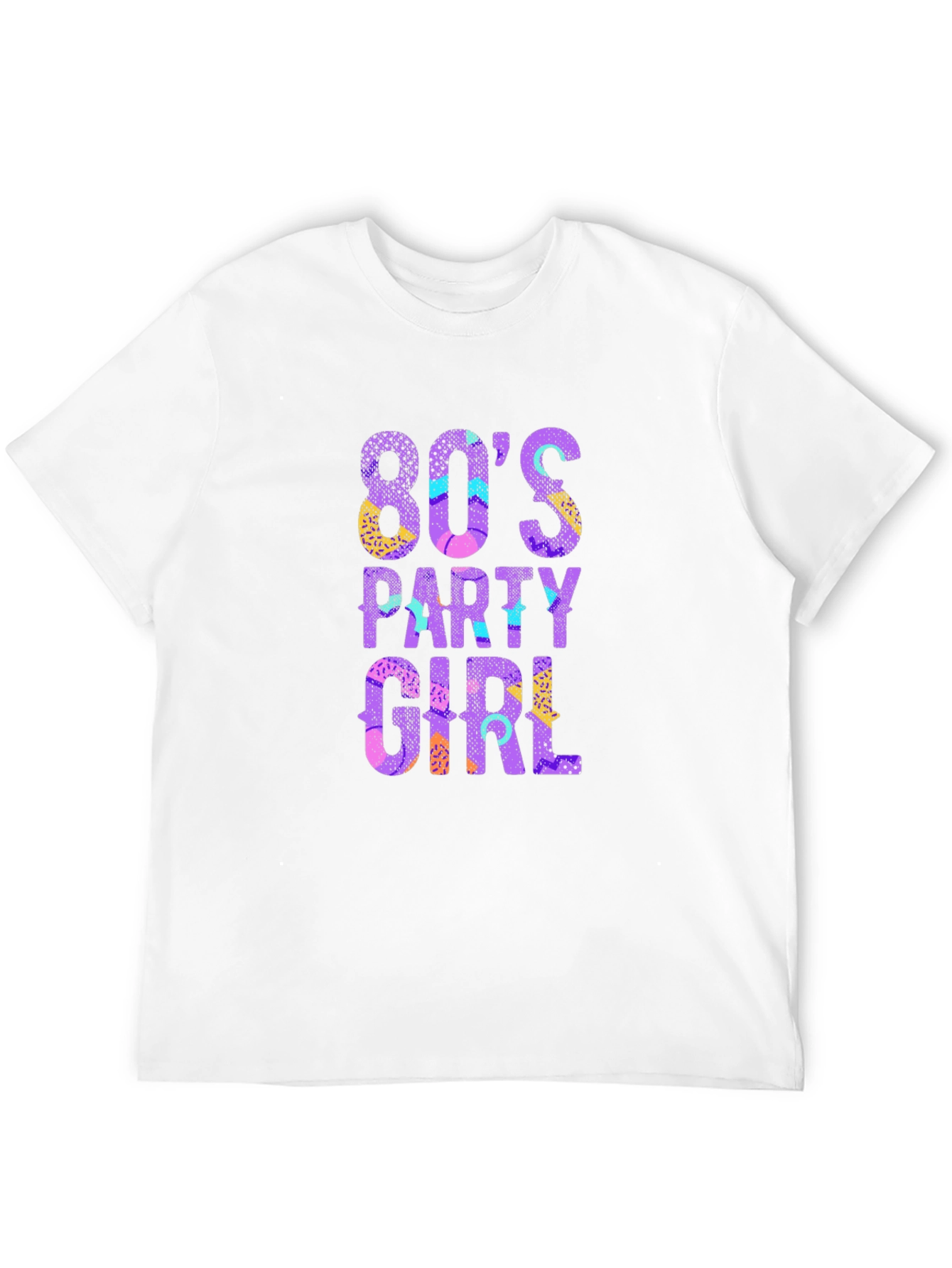 80s Party Girl Graphic T-Shirt