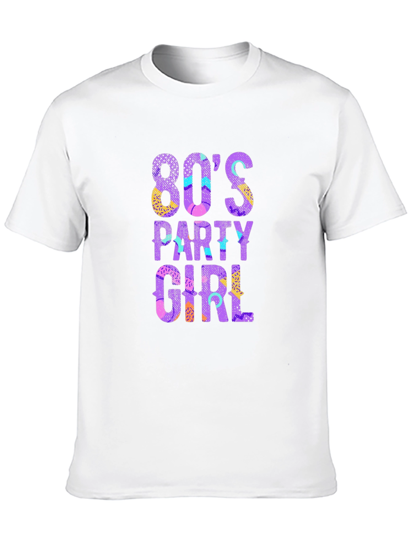 80s Party Girl Graphic T-Shirt