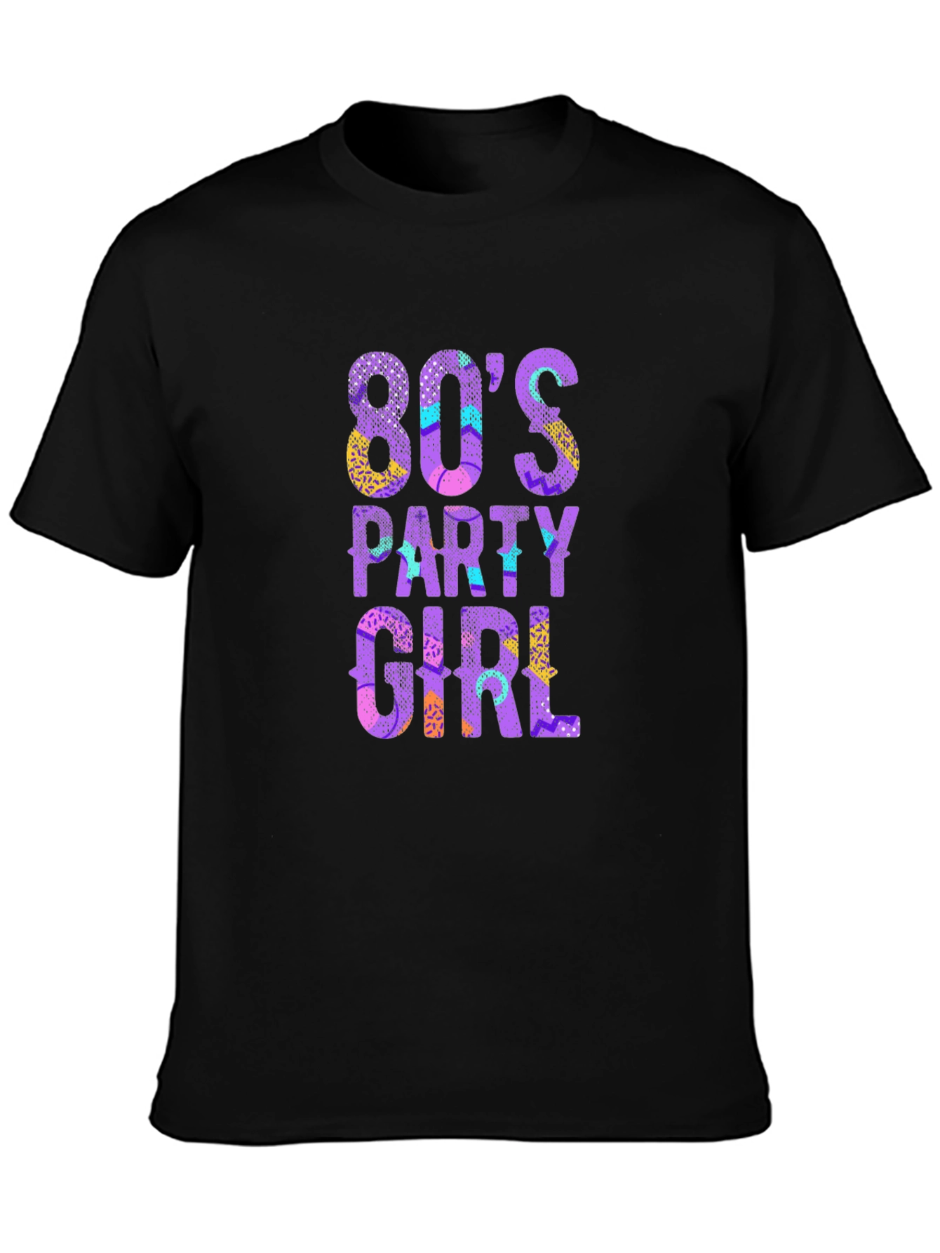 80s Party Girl Graphic T-Shirt