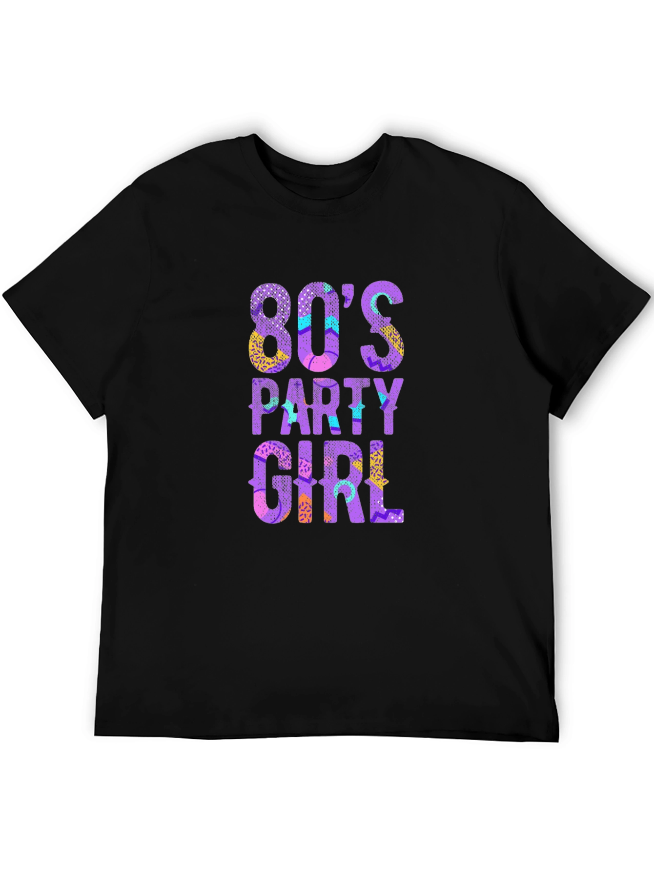 80s Party Girl Graphic T-Shirt