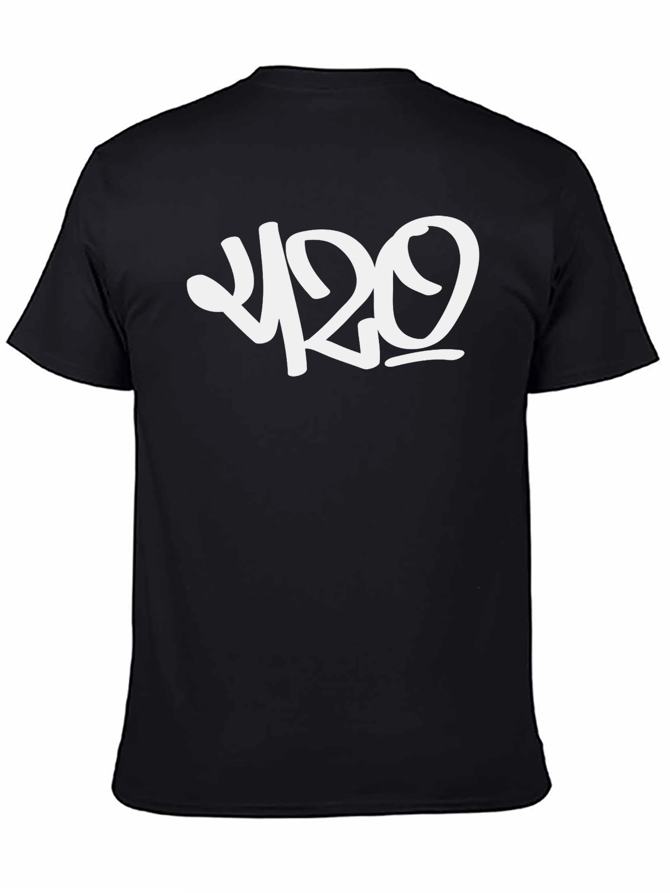 420 Graphic Tee - Casual Black T-Shirt