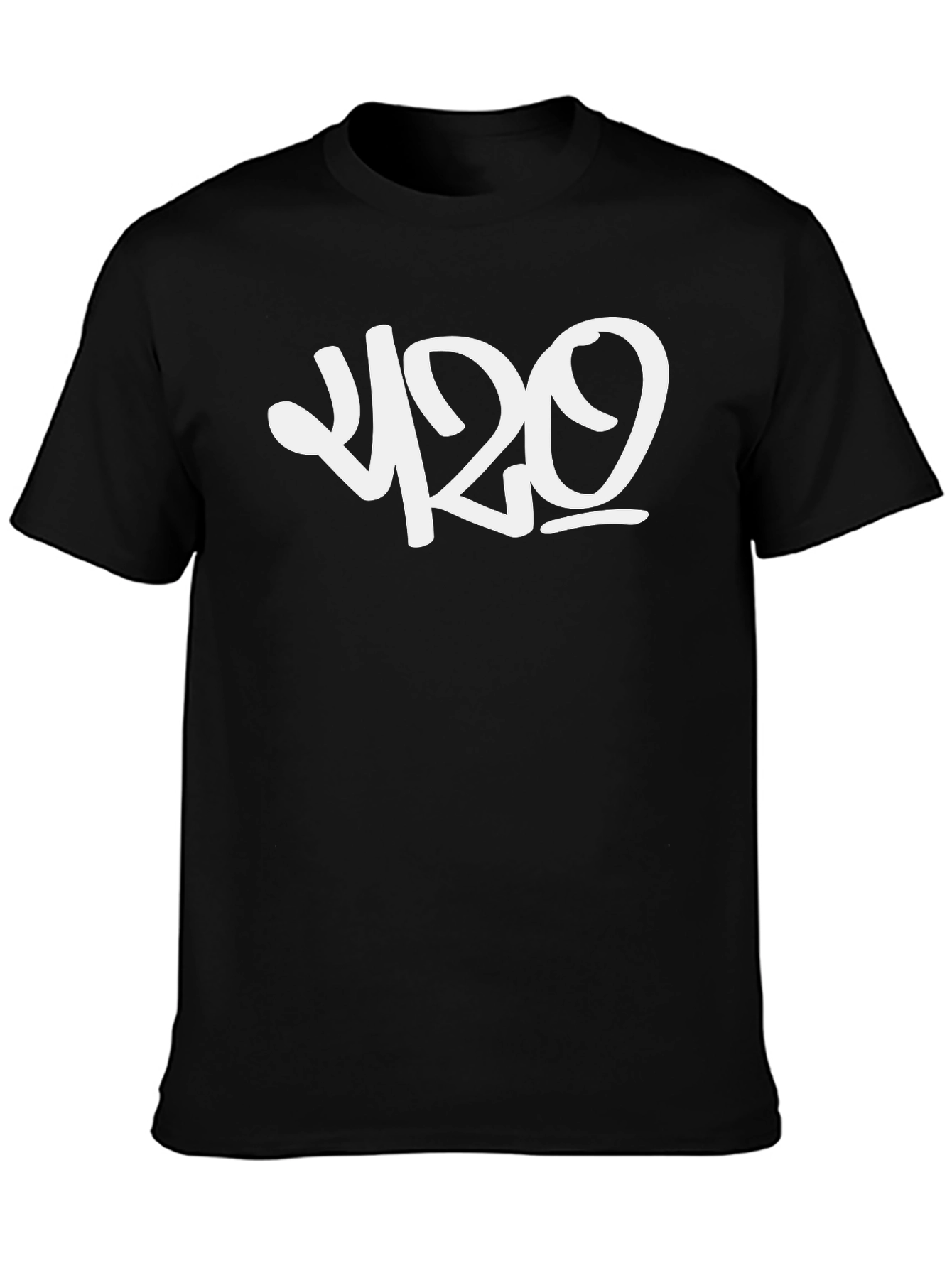 420 Graphic Tee - Casual Black T-Shirt
