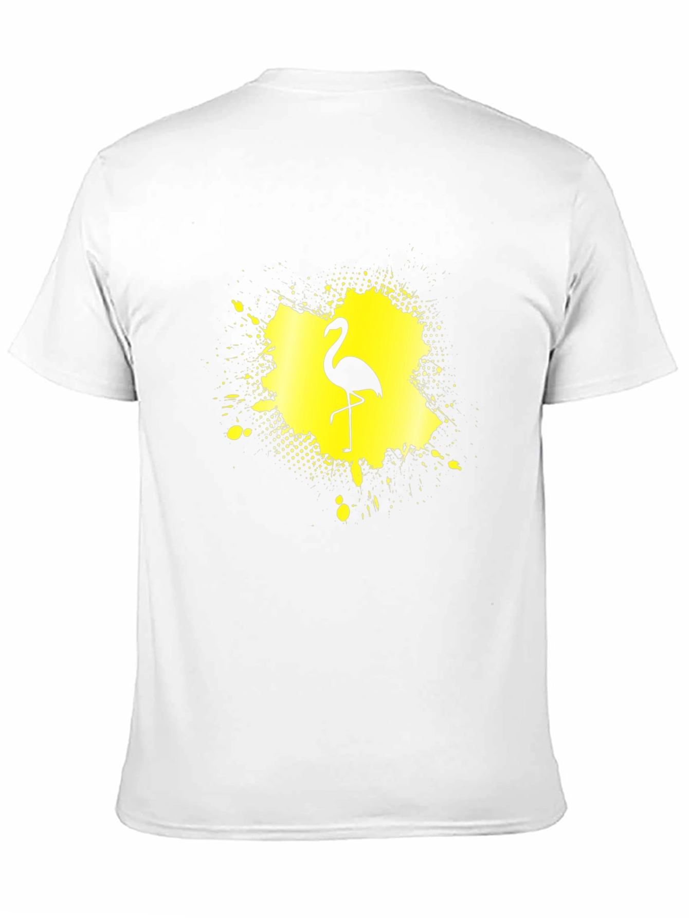 Flamingo Splash T-Shirt - Stylish Graphic Tee