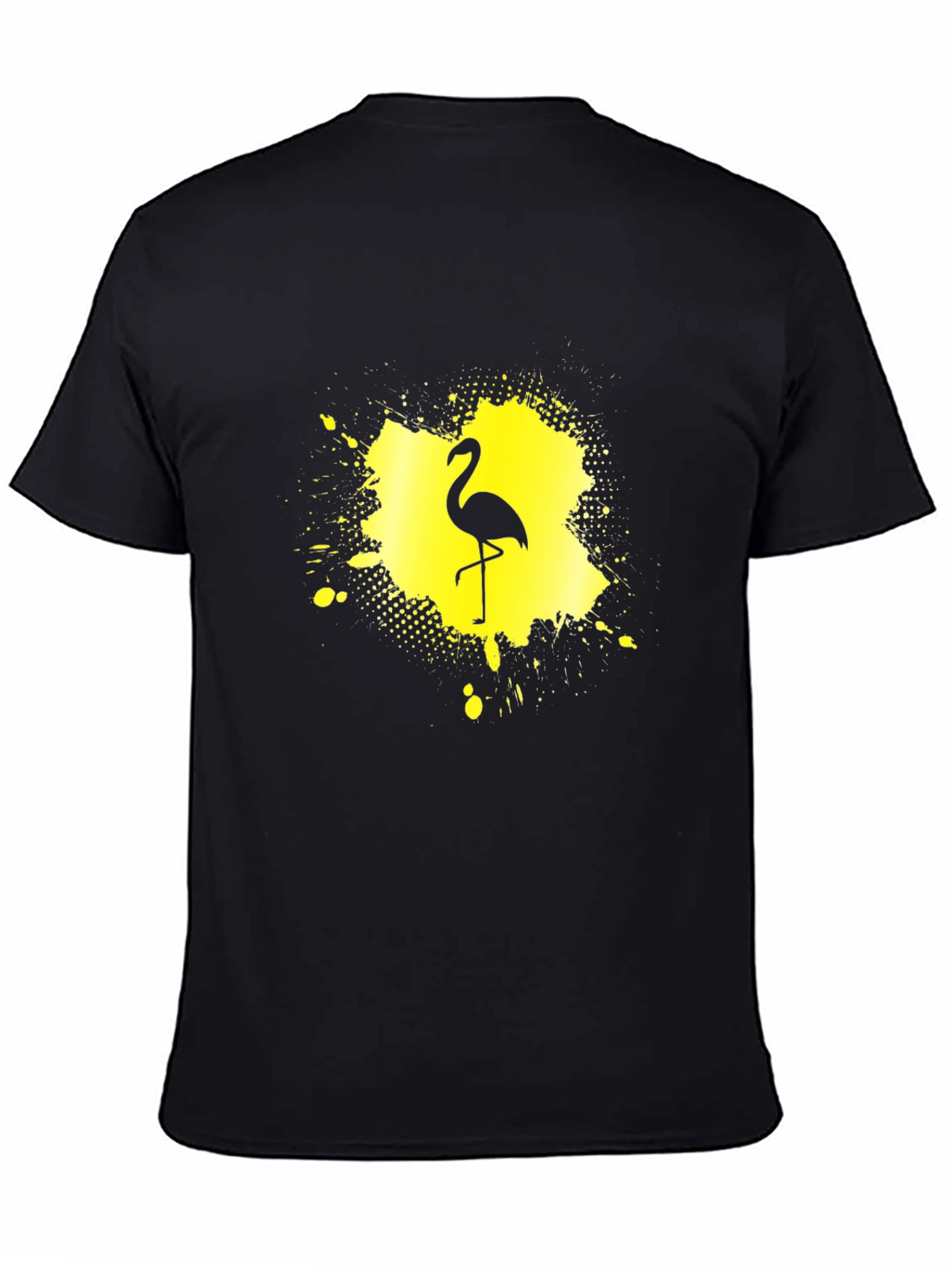 Flamingo Splash T-Shirt - Stylish Graphic Tee