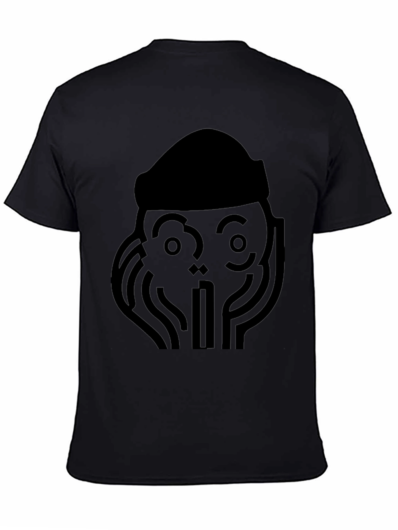 Graphic Tee - Abstract Face Design
