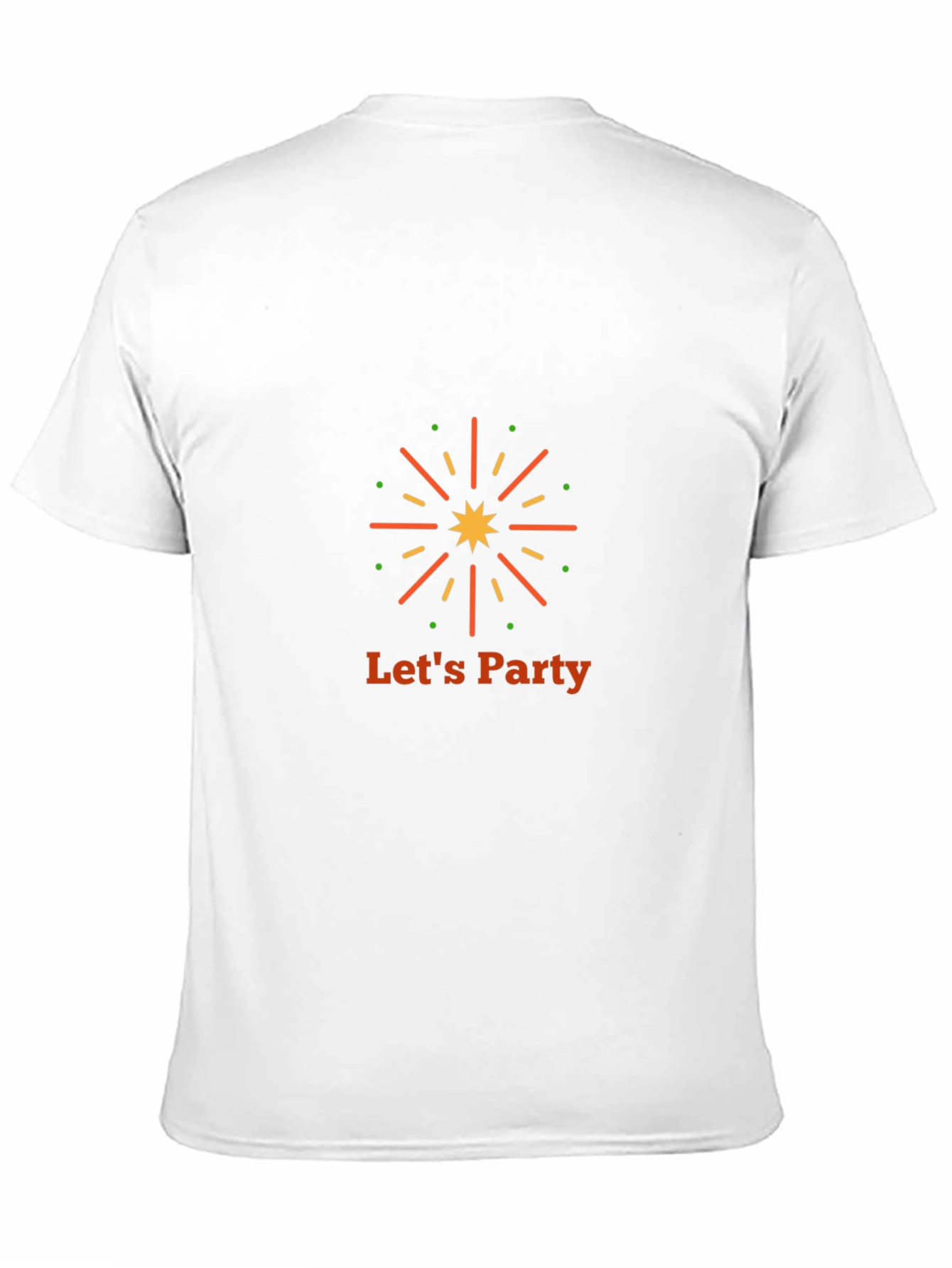 Lets Party Graphic Tee - Black T-Shirt