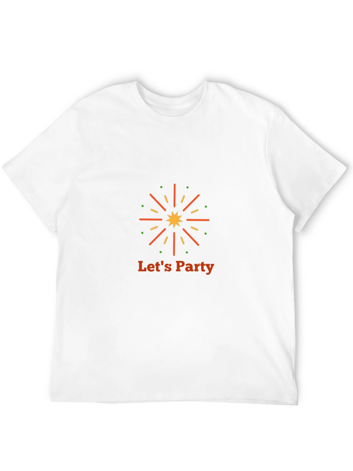 Lets Party Graphic Tee - Black T-Shirt