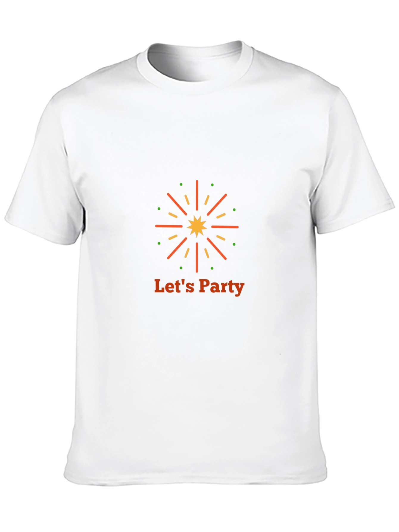 Lets Party Graphic Tee - Black T-Shirt