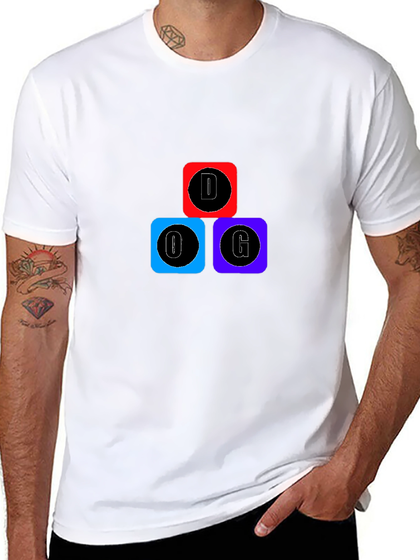 DOG T-Shirt - Classic Crew Neck Tee