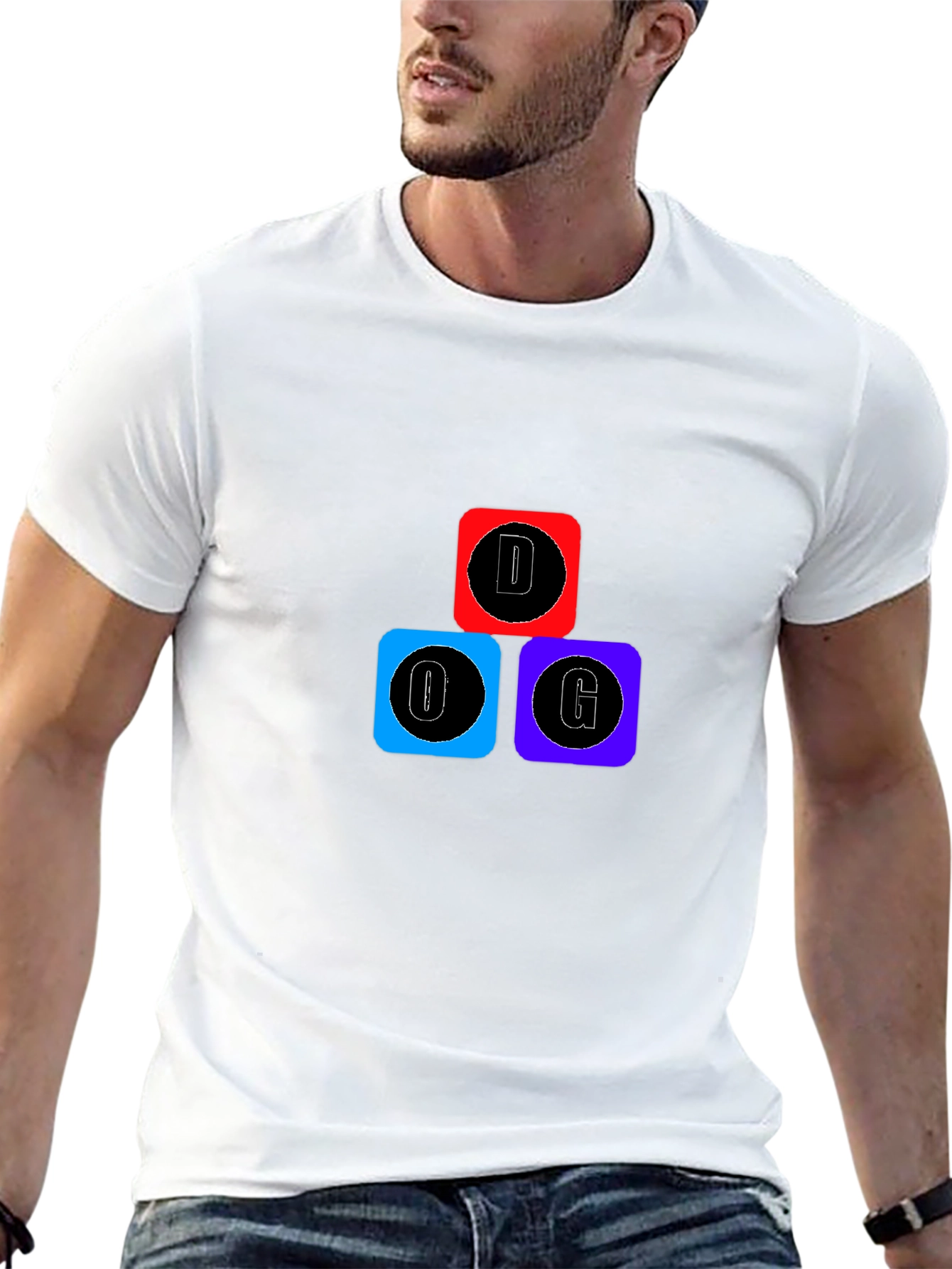 DOG T-Shirt - Classic Crew Neck Tee