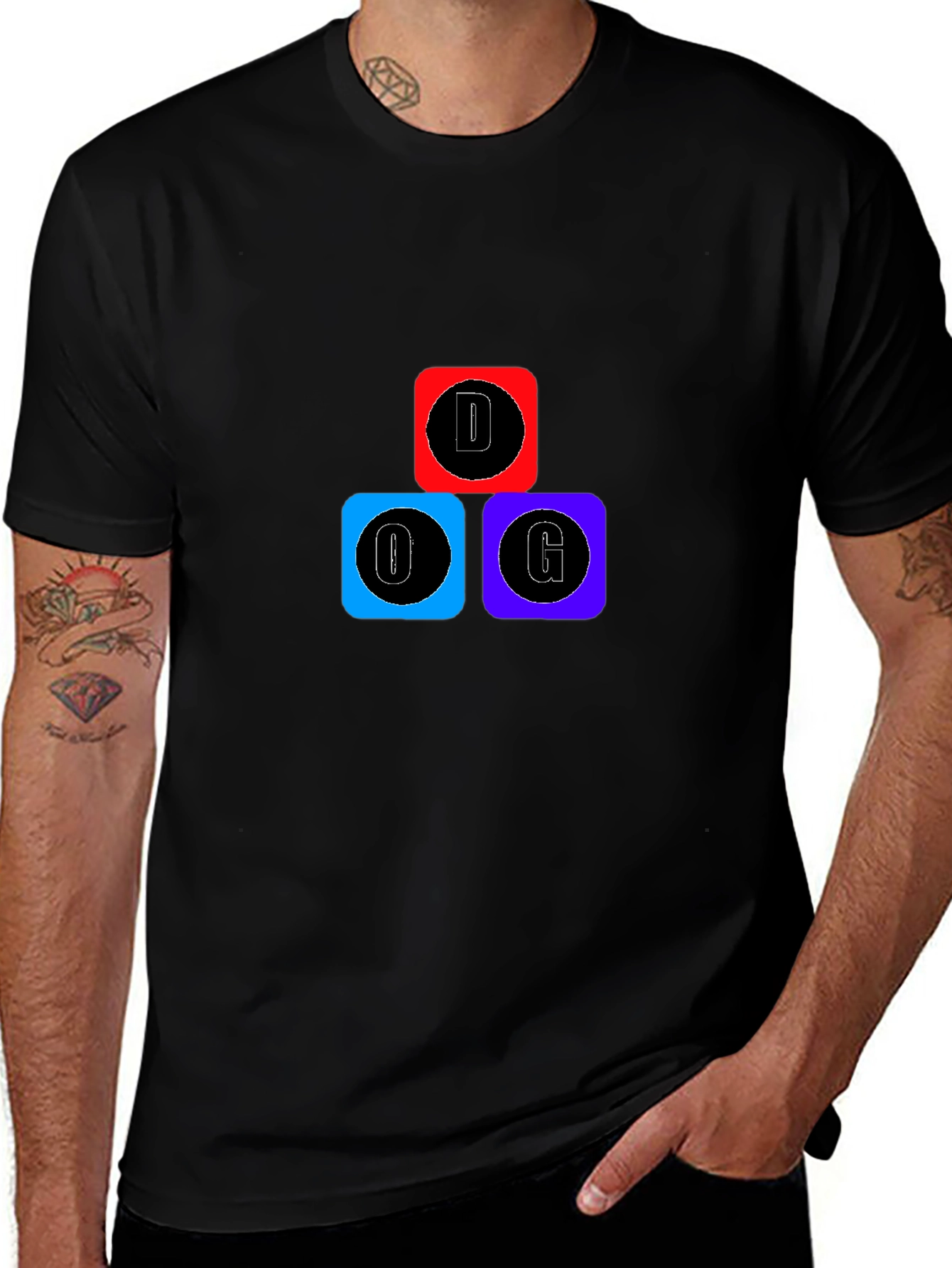 DOG T-Shirt - Classic Crew Neck Tee