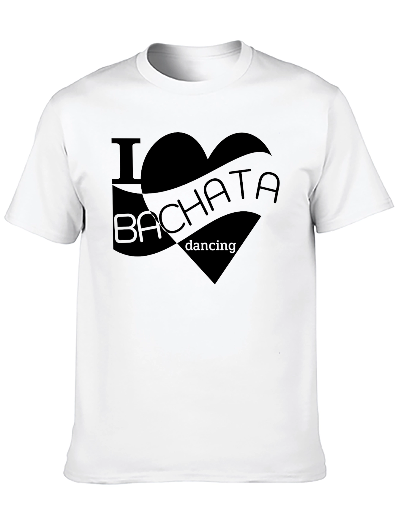 I Love Bachata Dancing T-Shirt - Black
