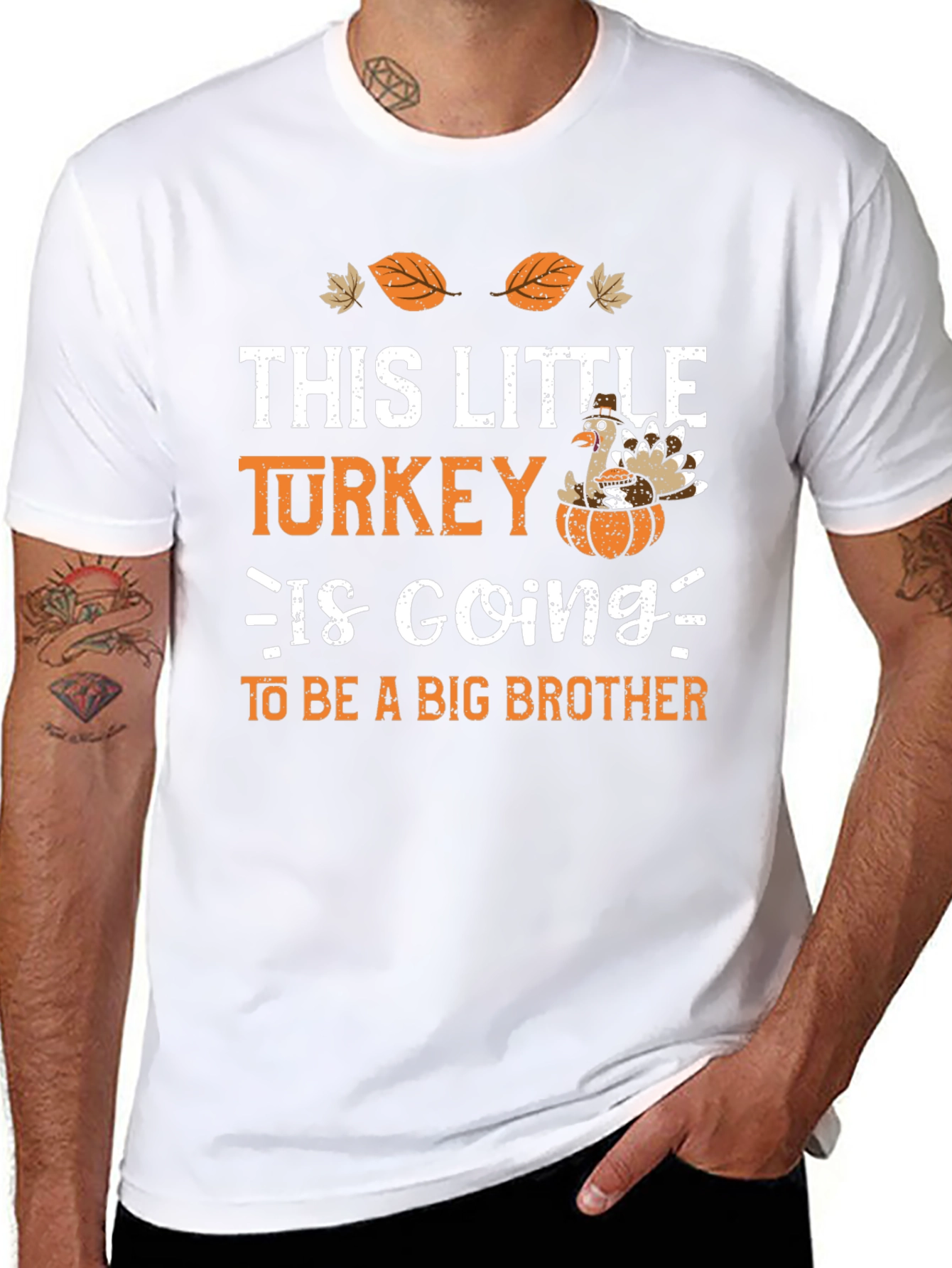 Little Turkey Big Brother Announcement Shirt