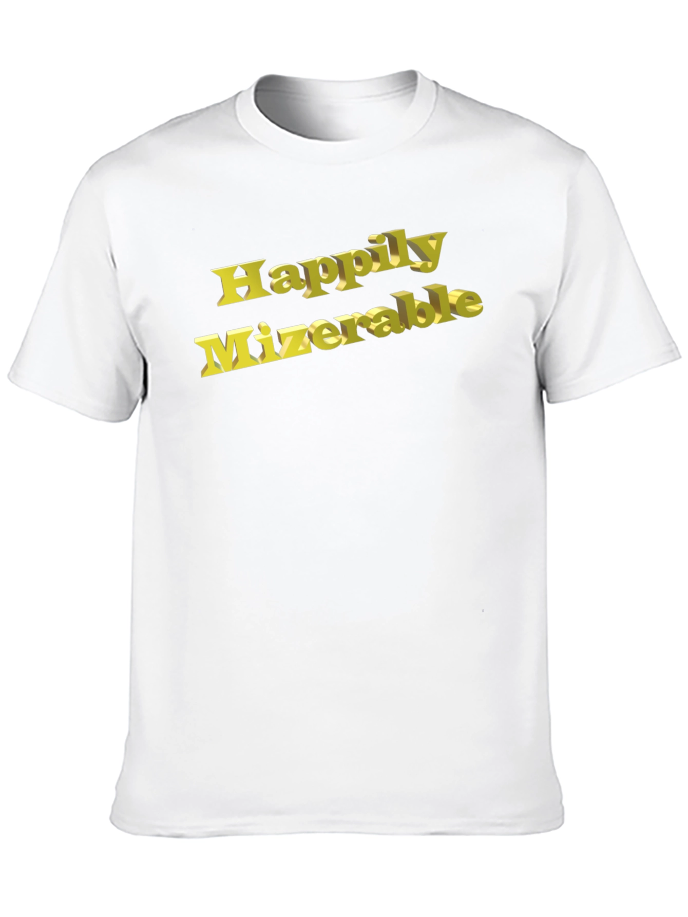 Happily Miserable Graphic Tee