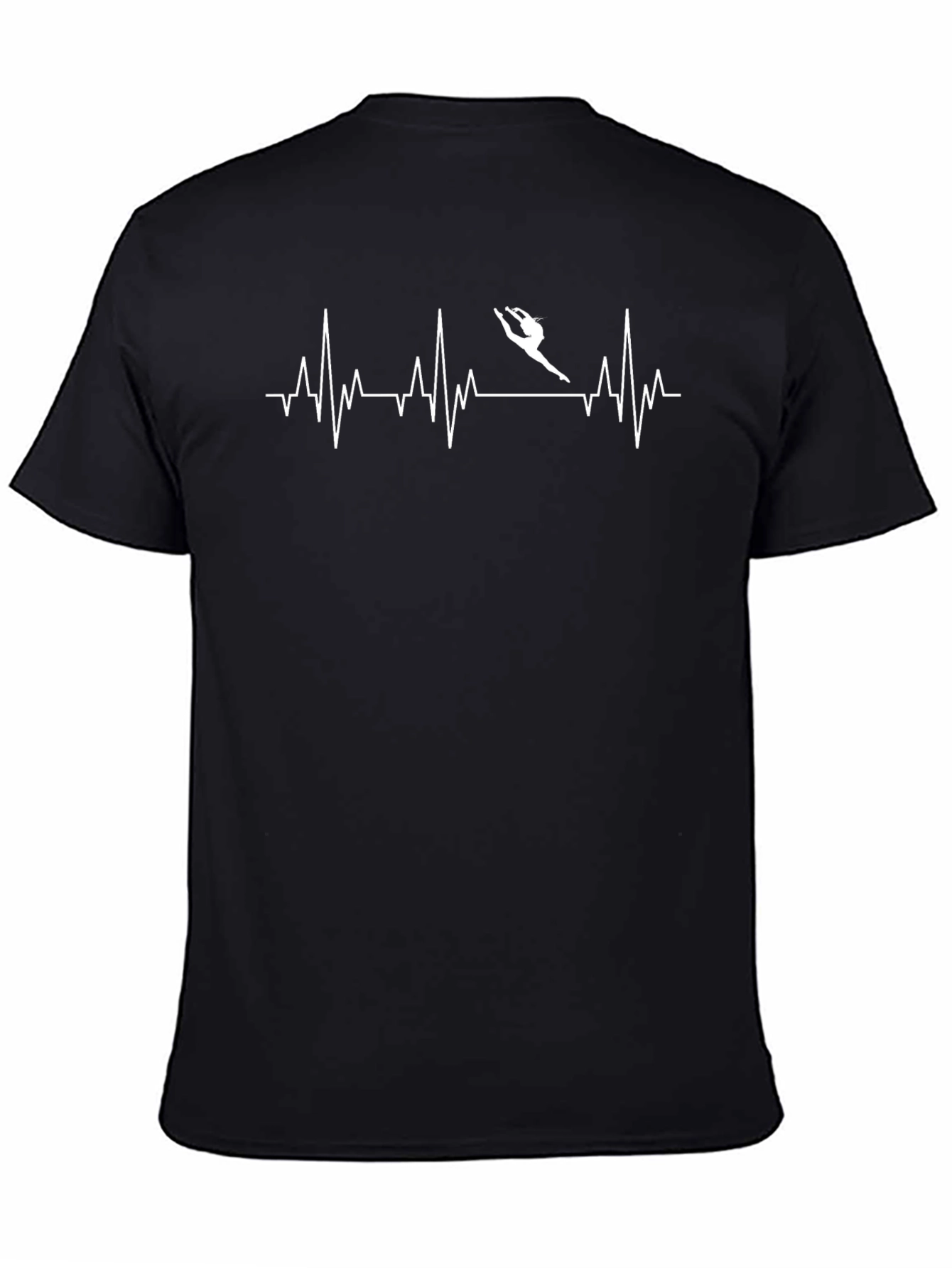 Gymnastics Heartbeat T-Shirt - Rhythm of Movement