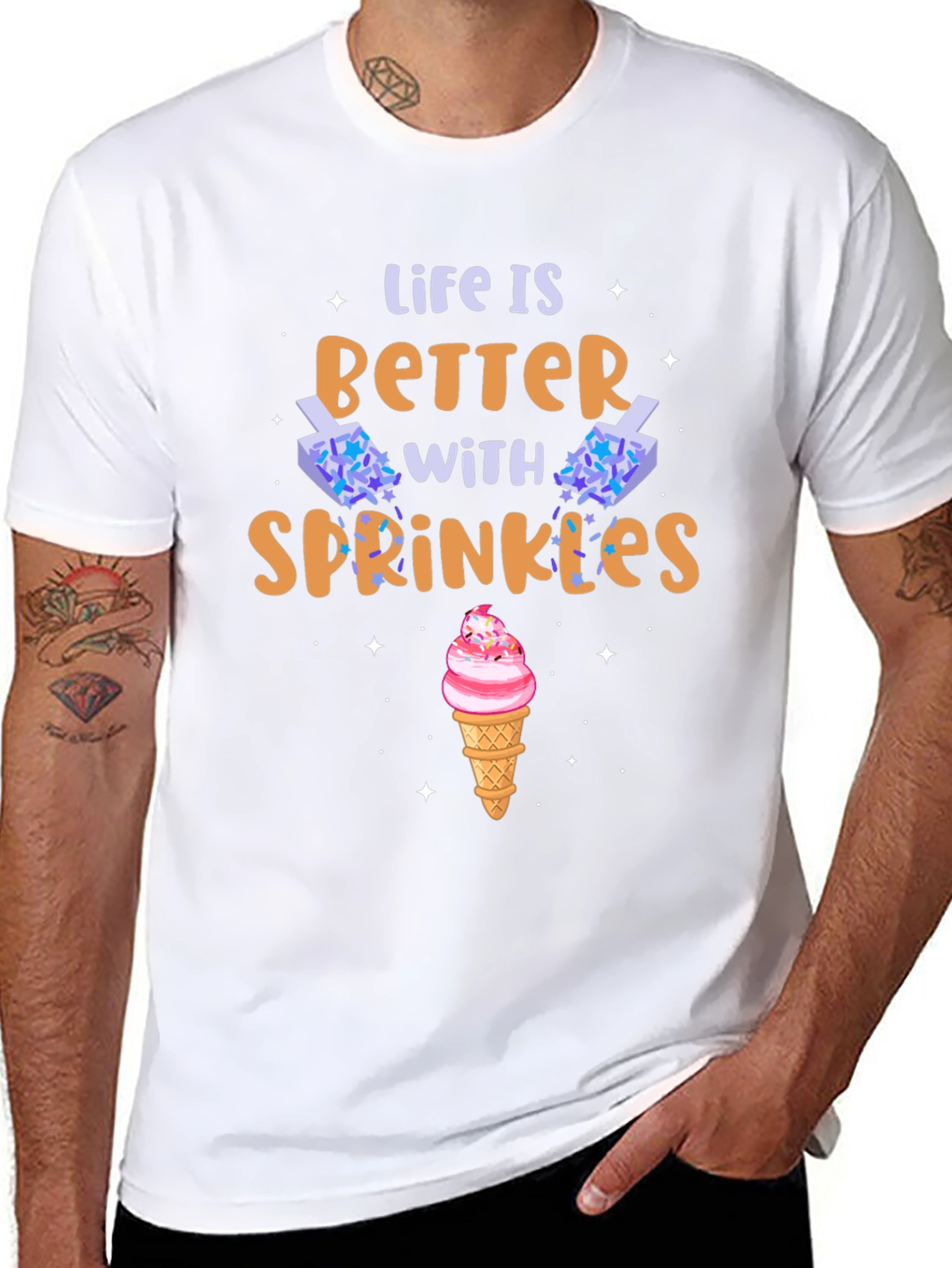 Life is Better with Sprinkles Graphic T-Shirt