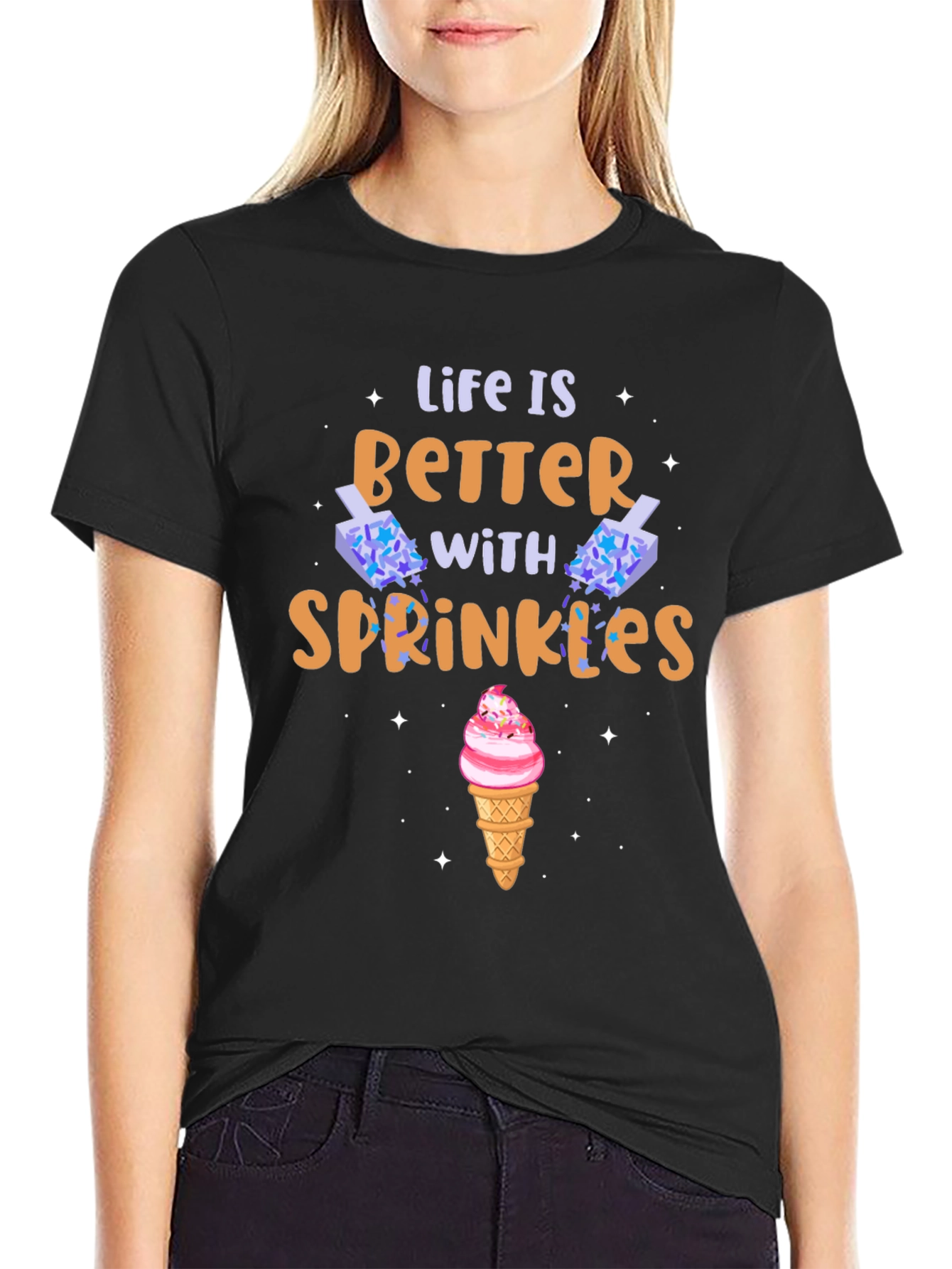 Life is Better with Sprinkles Graphic T-Shirt