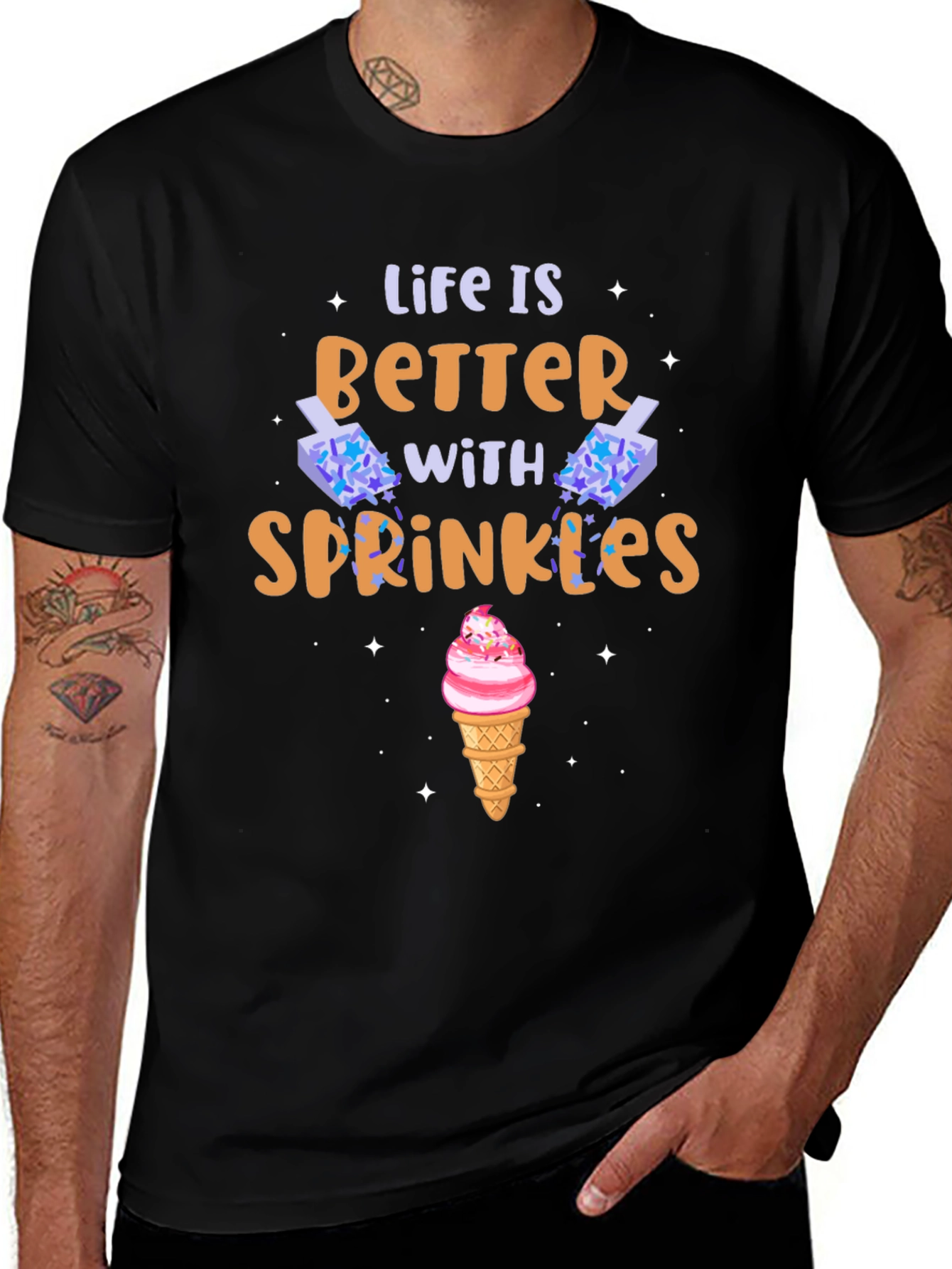 Life is Better with Sprinkles Graphic T-Shirt