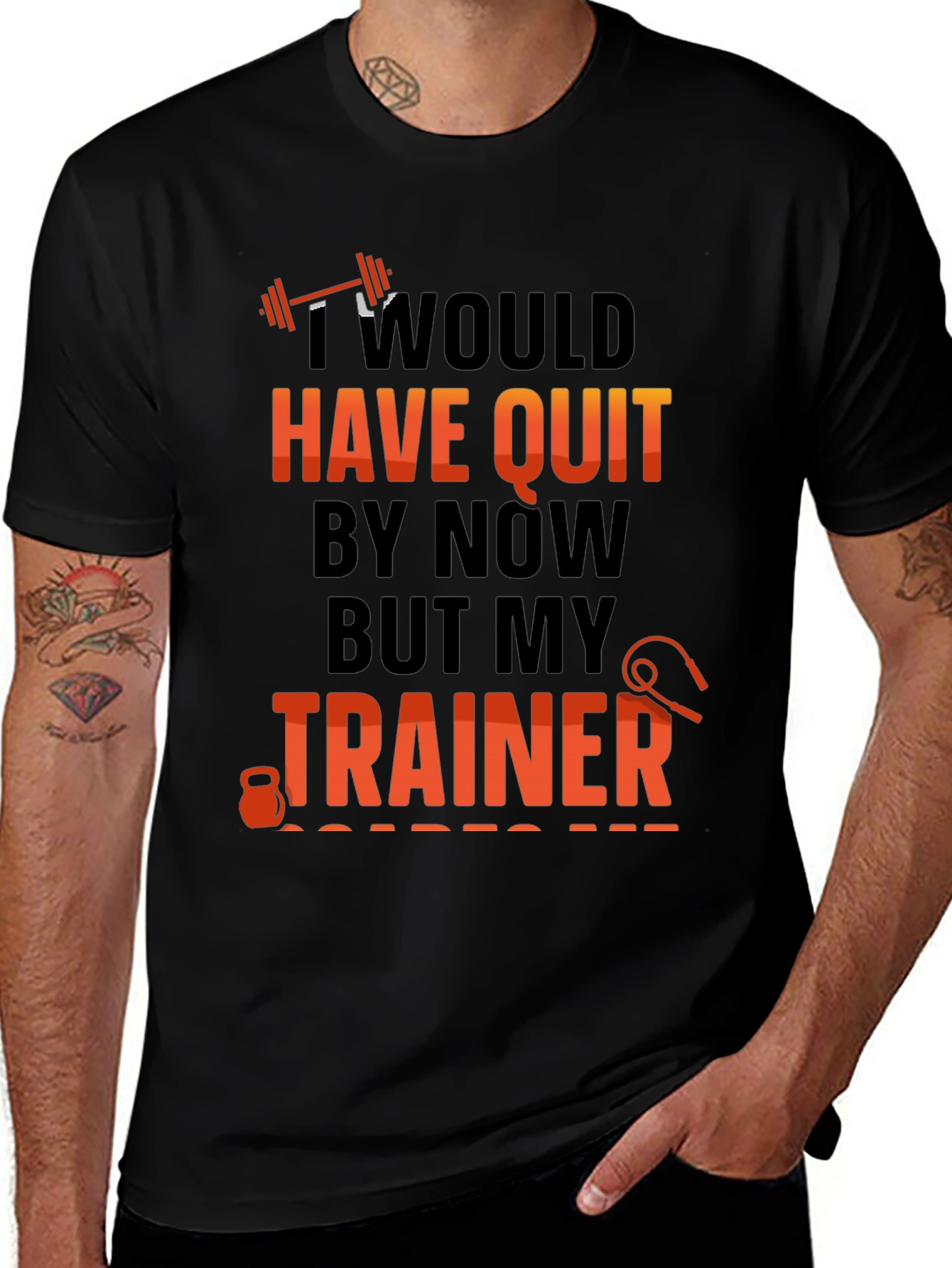 Workout Motivation T-Shirt - Trainer Design