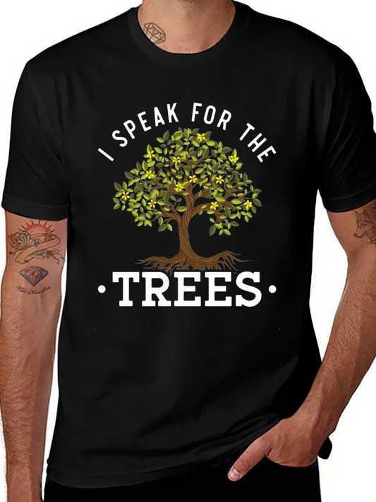 I Speak For The Trees Graphic Tee - Earth Day