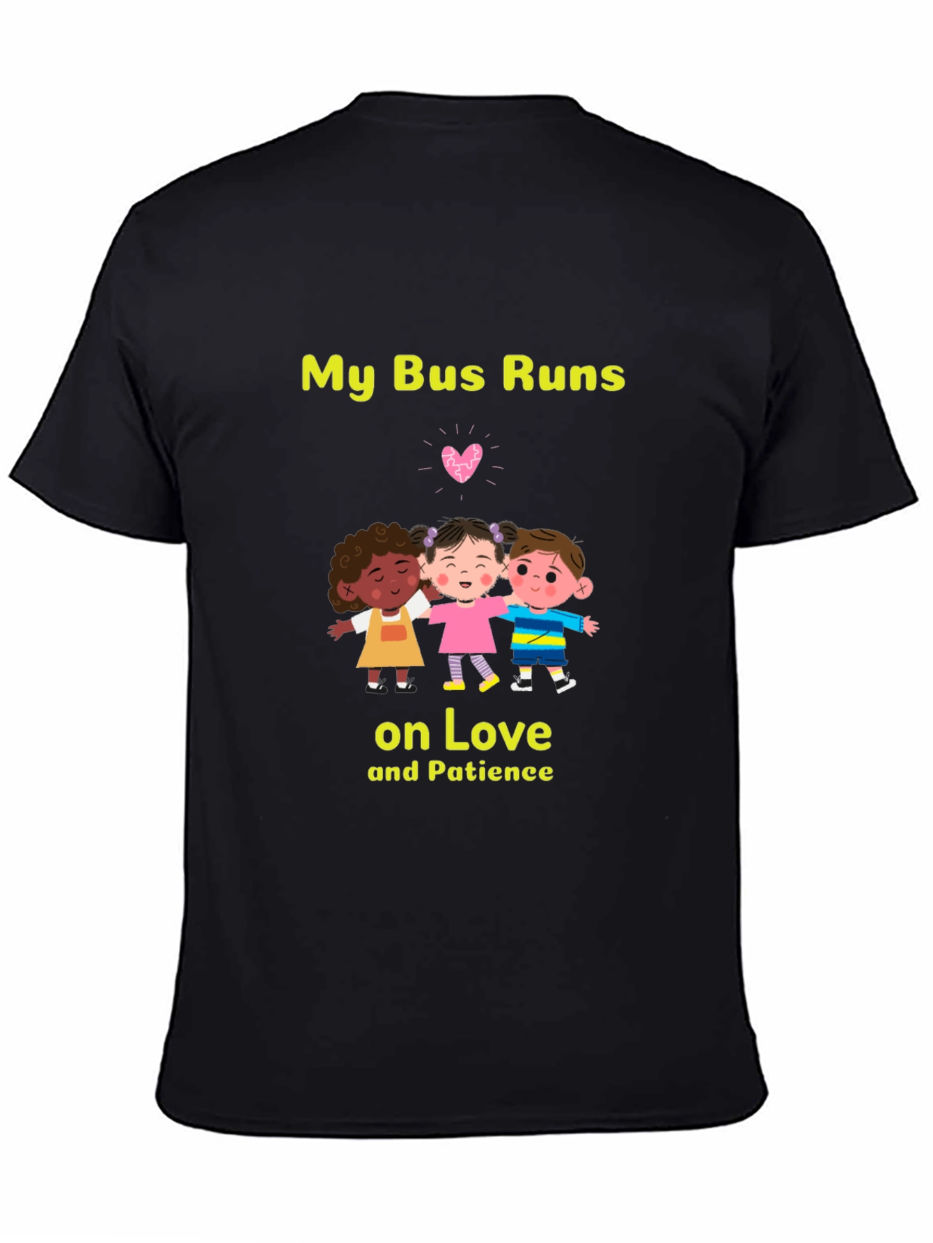 My Bus Runs on Love T-Shirt
