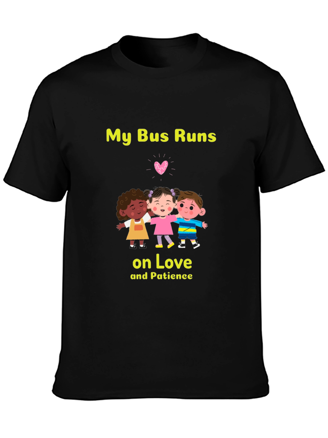 My Bus Runs on Love T-Shirt