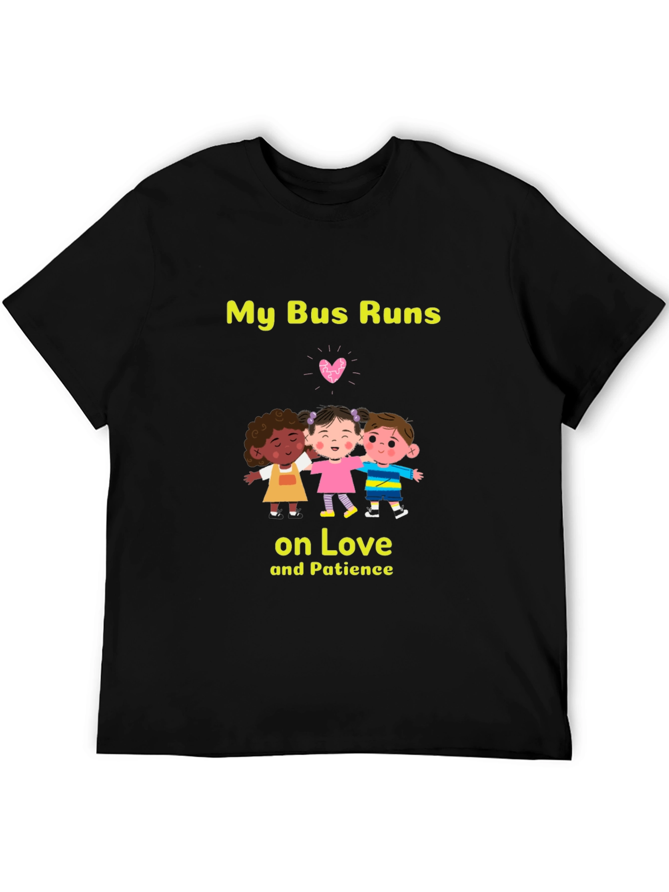 My Bus Runs on Love T-Shirt