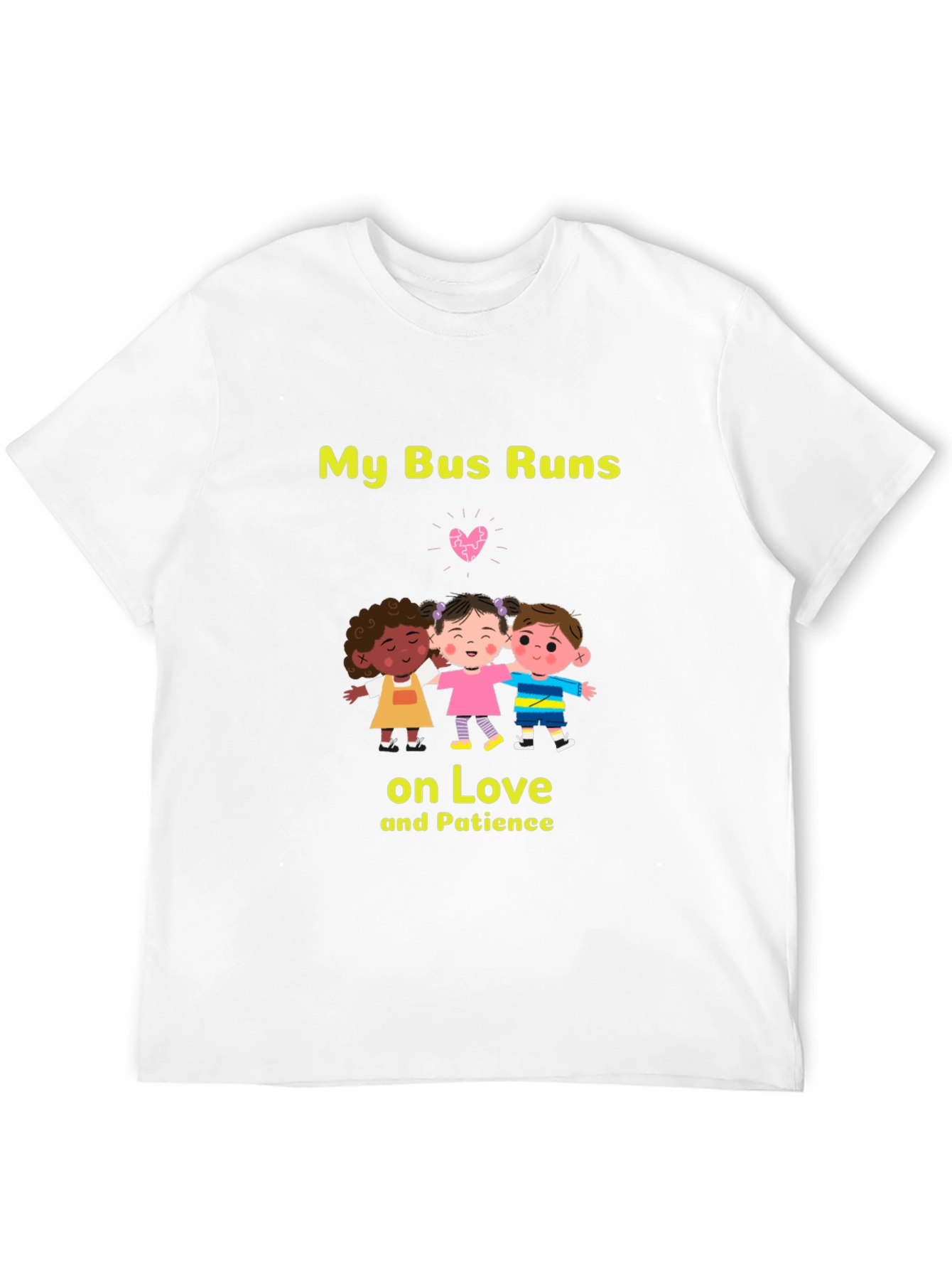 My Bus Runs on Love T-Shirt